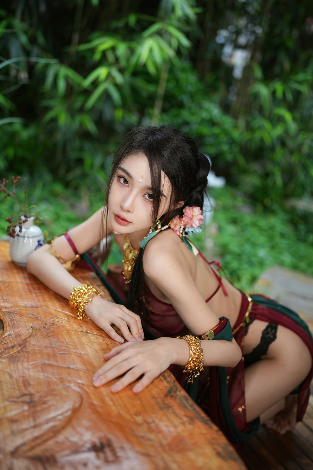 Cosplay 余多多Dudu 妲己的古风诱惑力 14