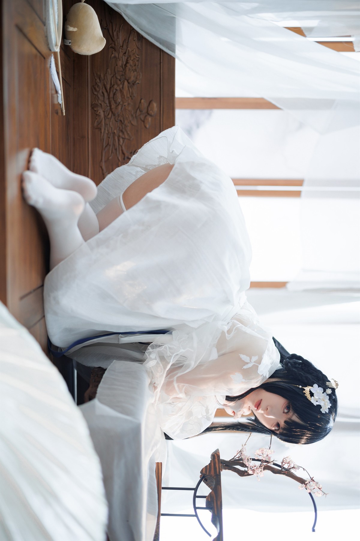 Cosplay 樱落酱 逸仙 膏发凝脂 12