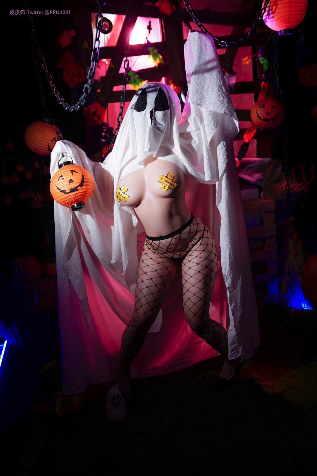 Cosplay 皮皮奶可可爱了啦 幽灵 7