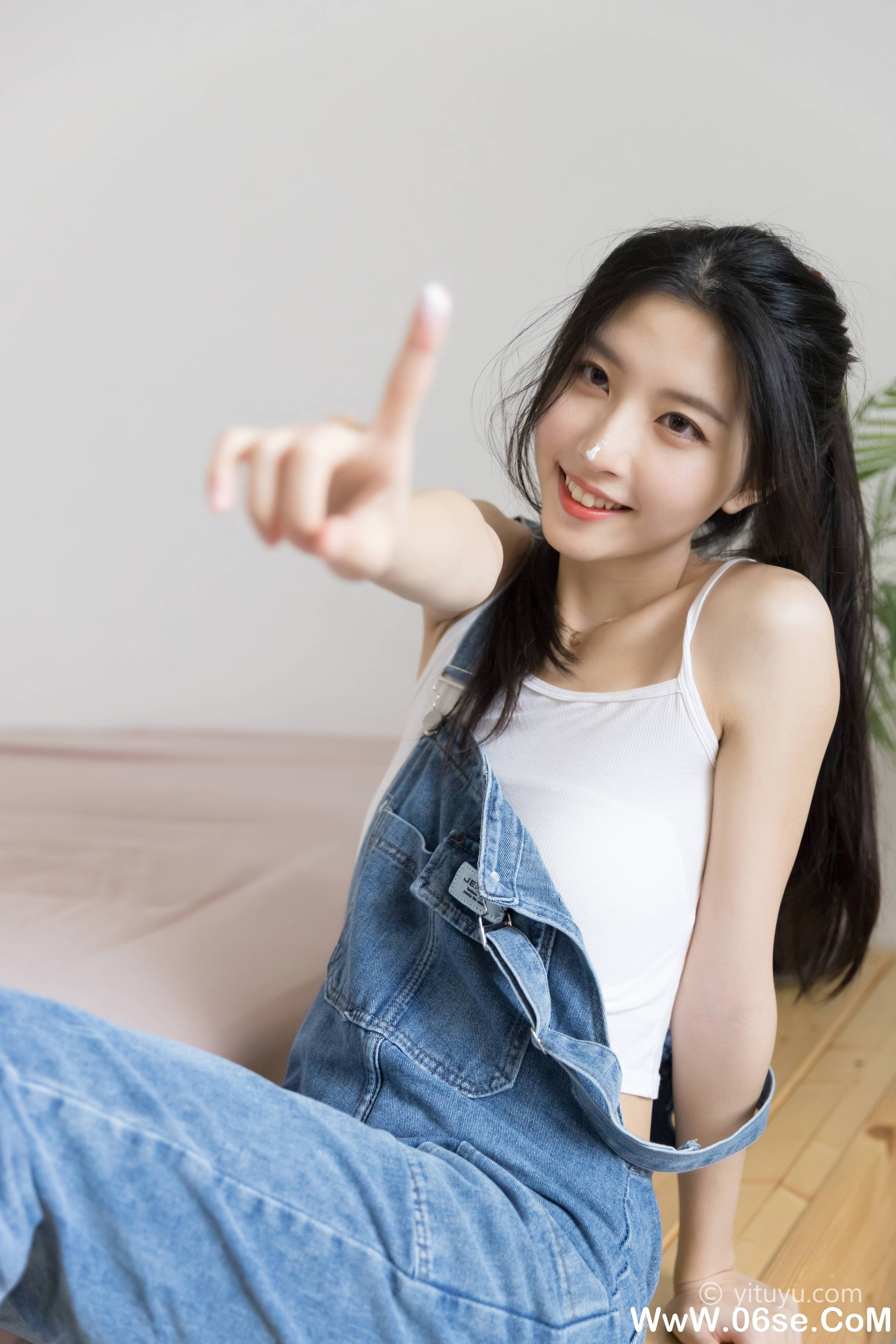 图片[10]-[YITUYU艺图语]2021.04.21 蓝色牛仔裤 小铟[24+1P／293MB]-六色网