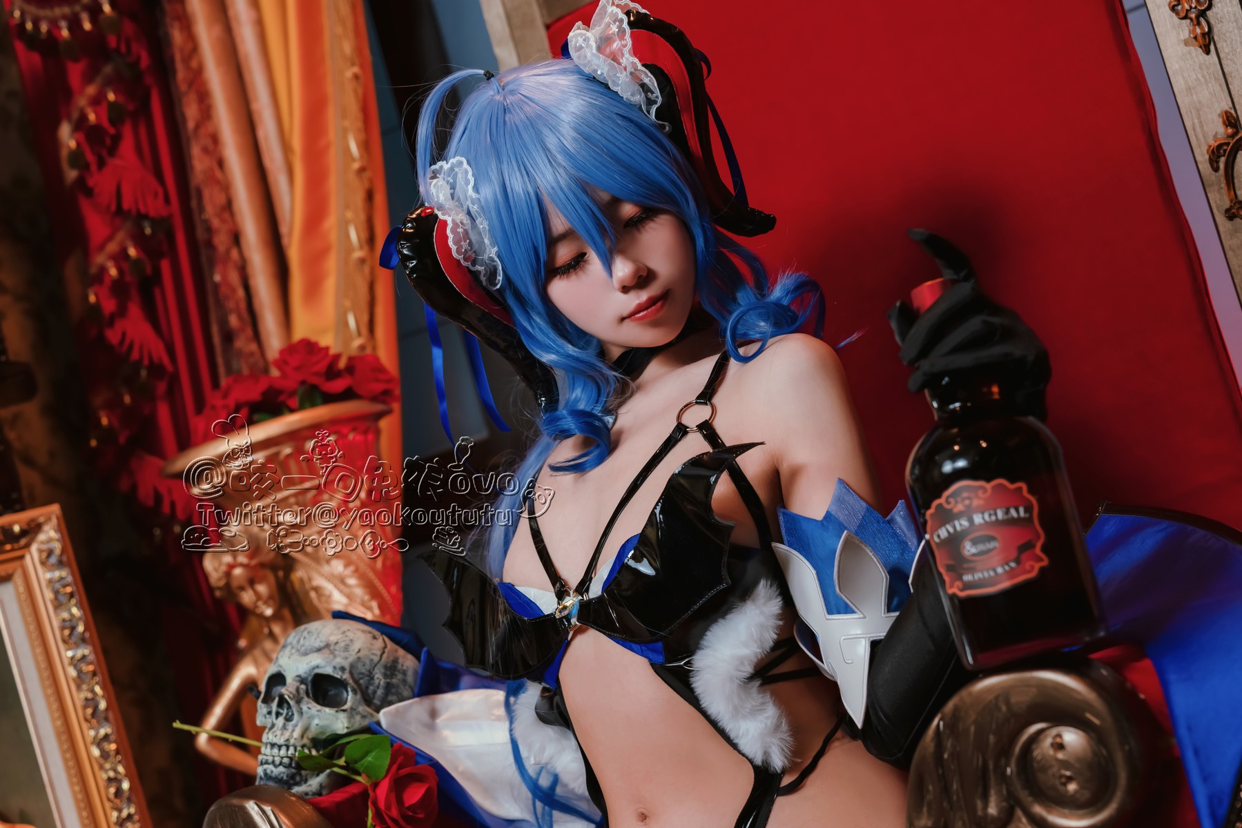 Cosplay 黏黏团子兔 甘雨魅魔 20