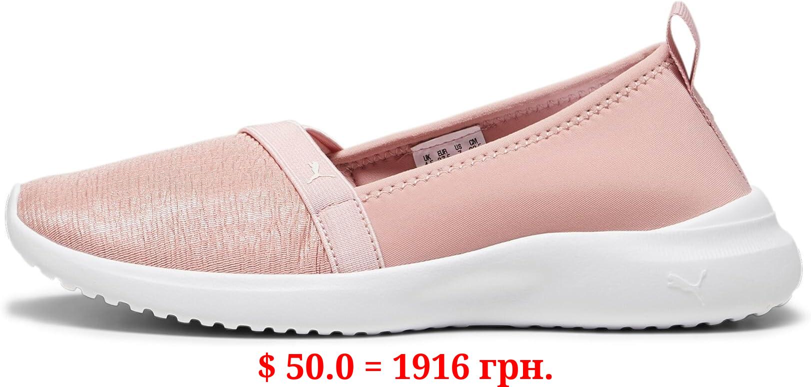 PUMA Women's ADELINA Sneaker, Future Pink-Frosted Ivory-PUMA White, 8.5
