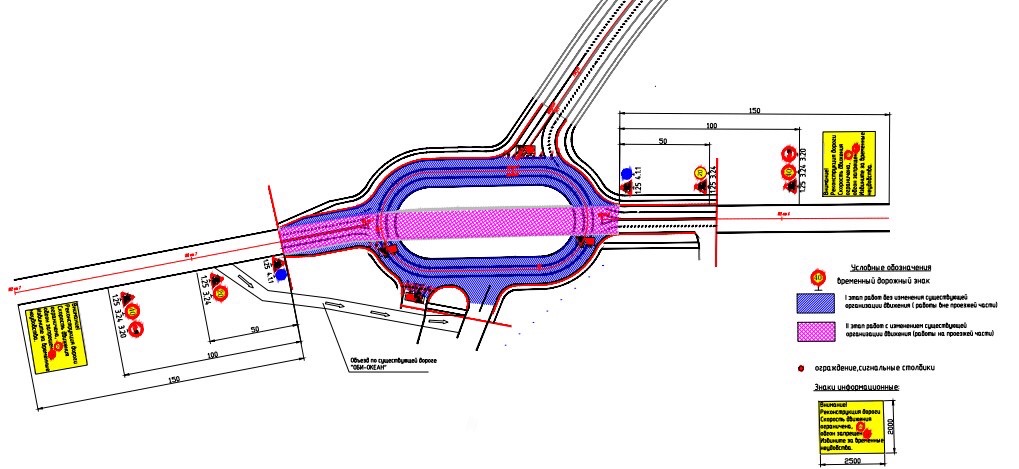 Схема движения 2. Схема кольцевых развязок в Брянске. Проект организации дорожного движения на кольце. План кольца на улице объездной в Брянске. Схема организации движения на период строительства развязки.