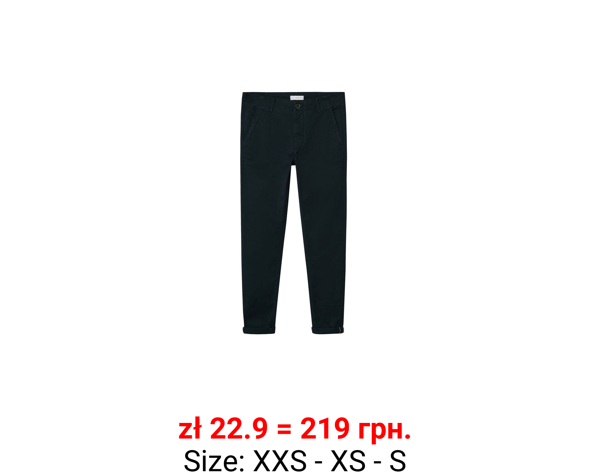 Pantalón chino algodón 