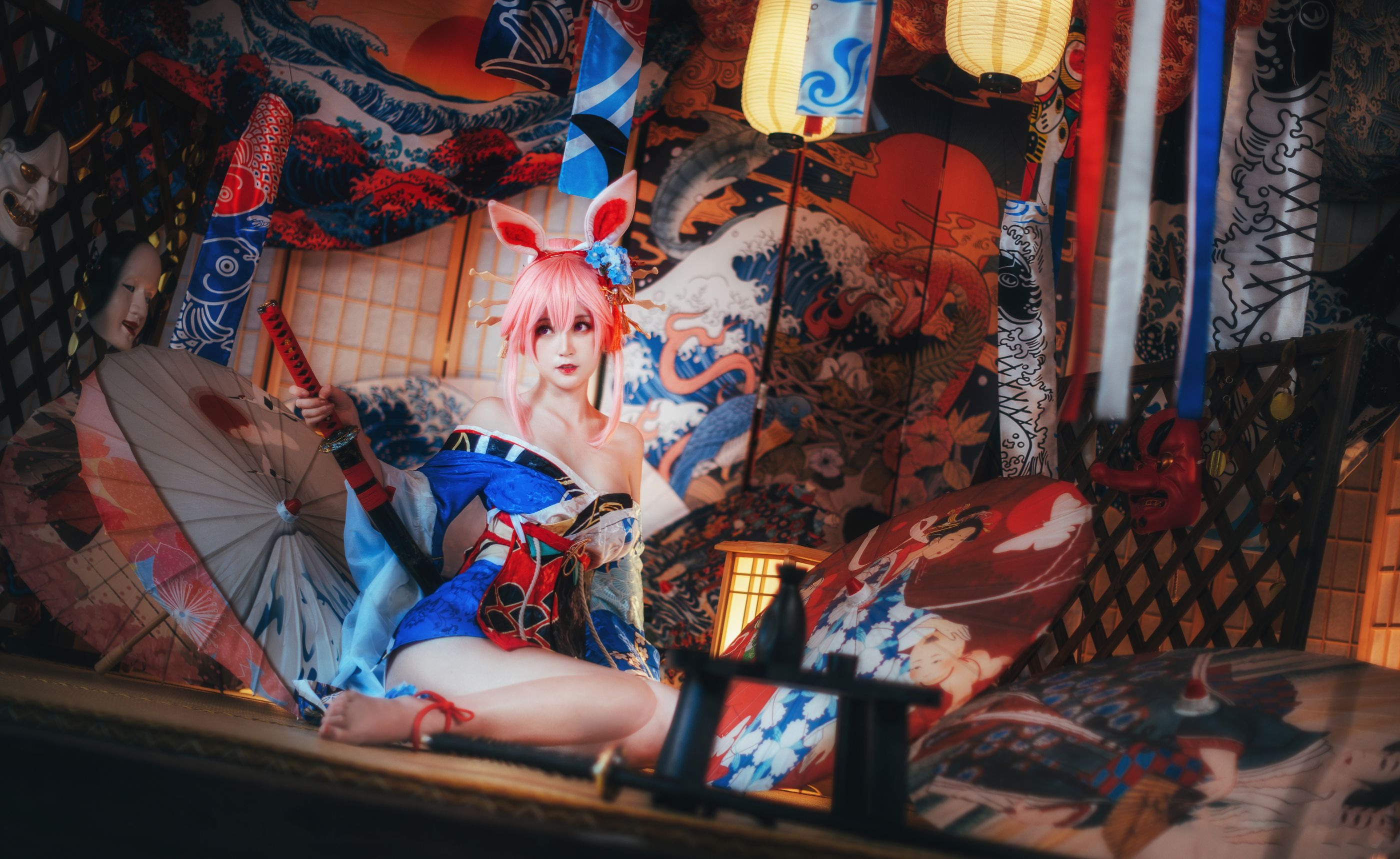 yui金鱼 - 八重樱+明日方舟 黑 [30P-167MB] 15