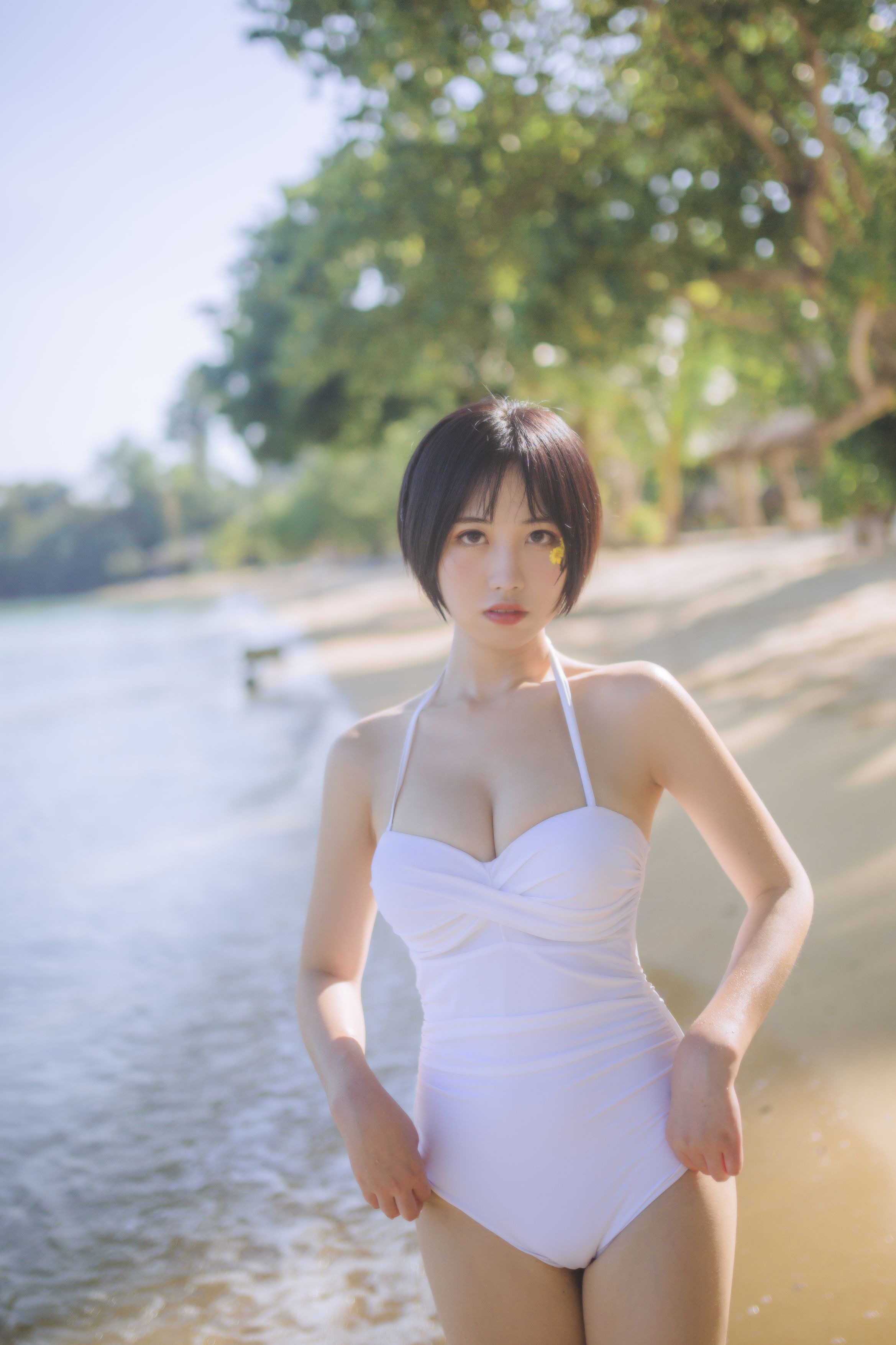 NO.017 白色泳衣 [30P-270MB] 17