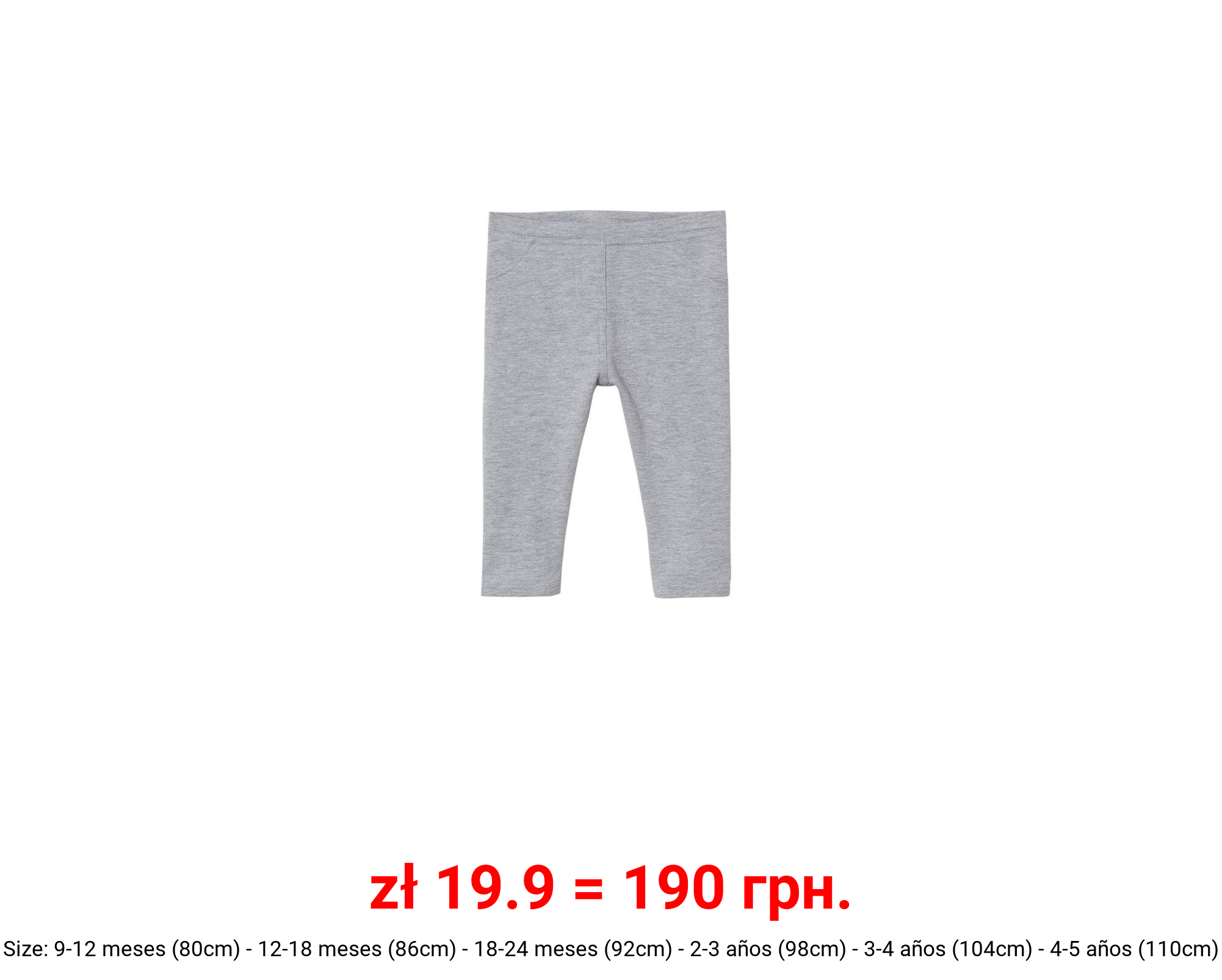 Leggings básicos algodón