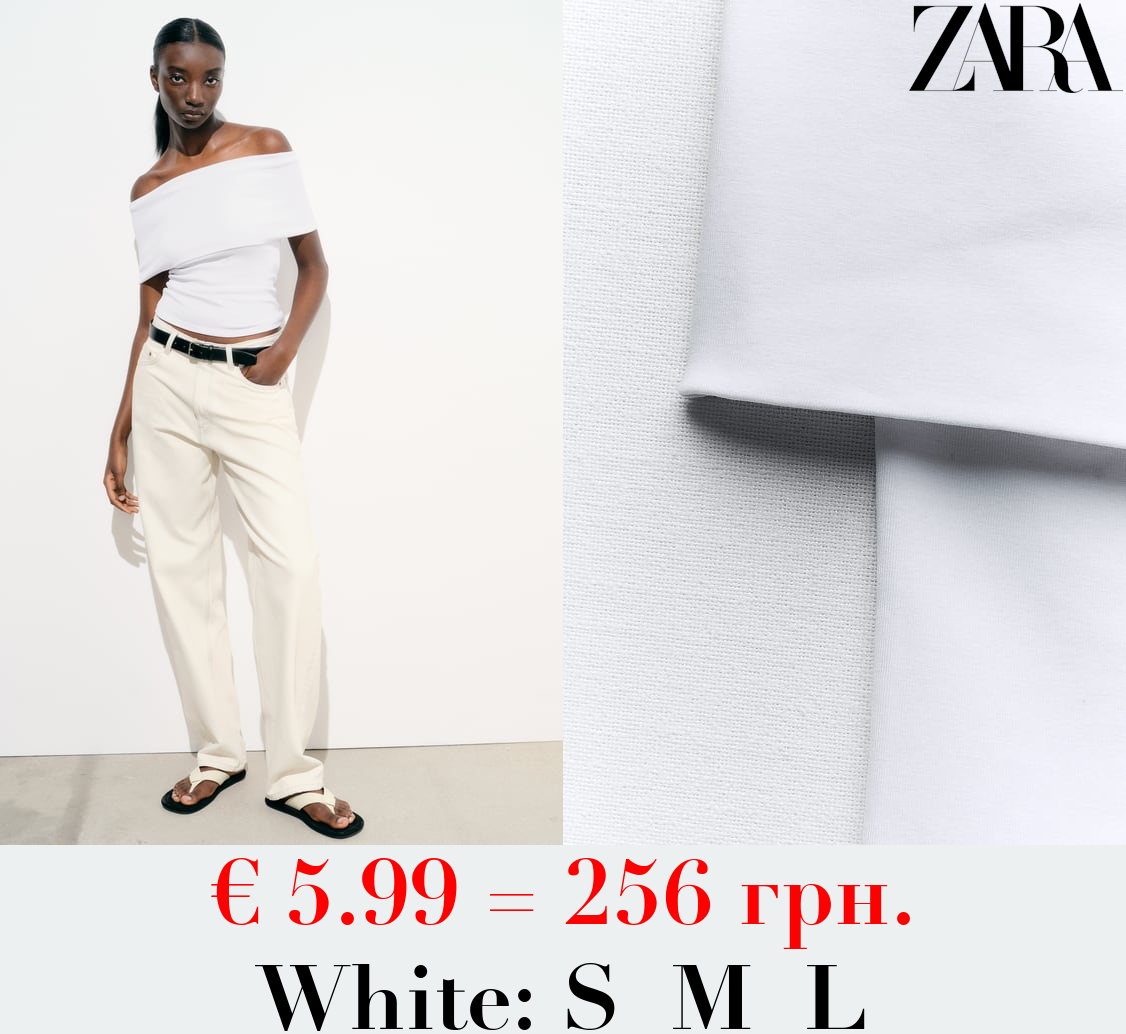 OFF-THE-SHOULDER TOP