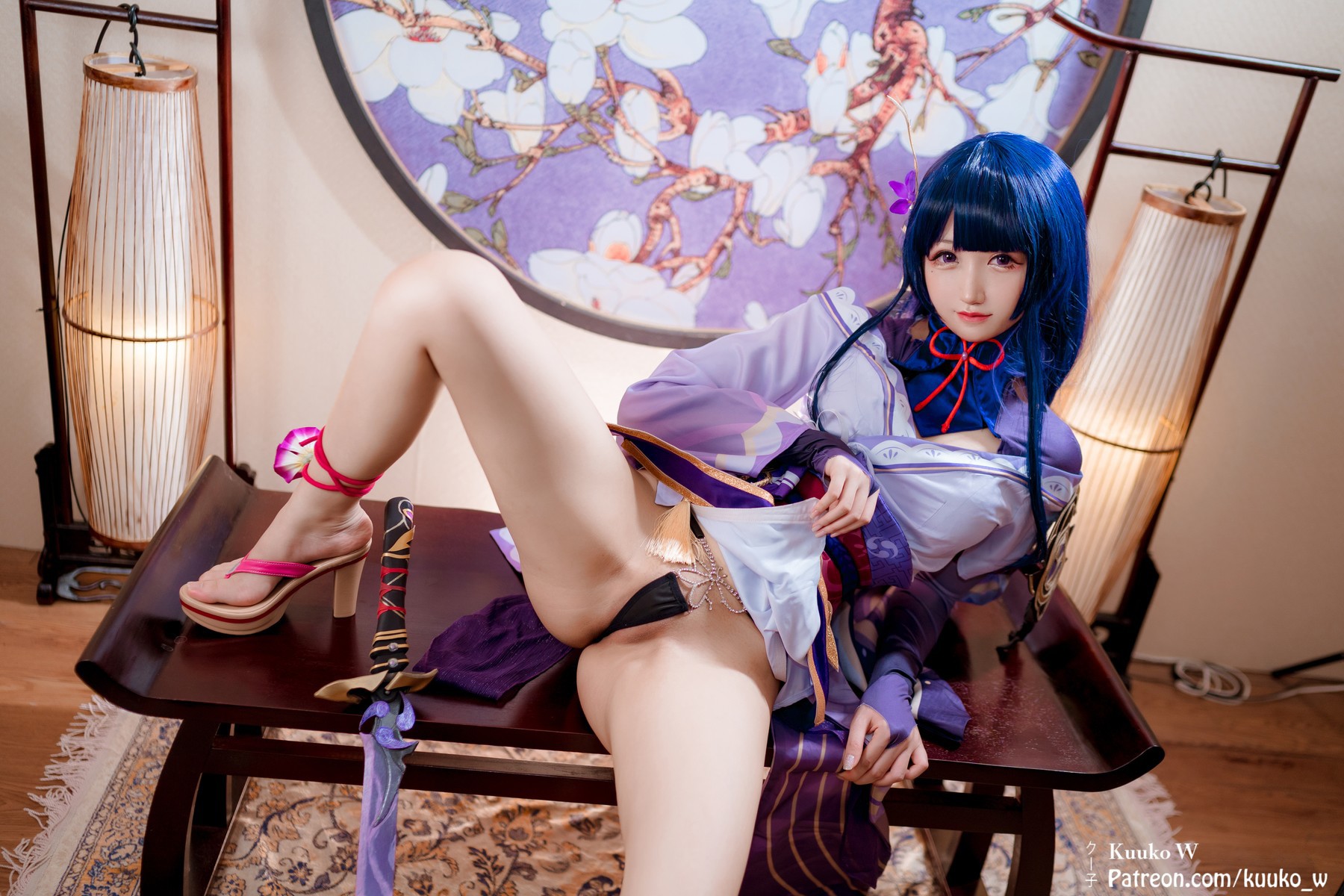 Cosplay KuukoW Baal Genshin Impact 13