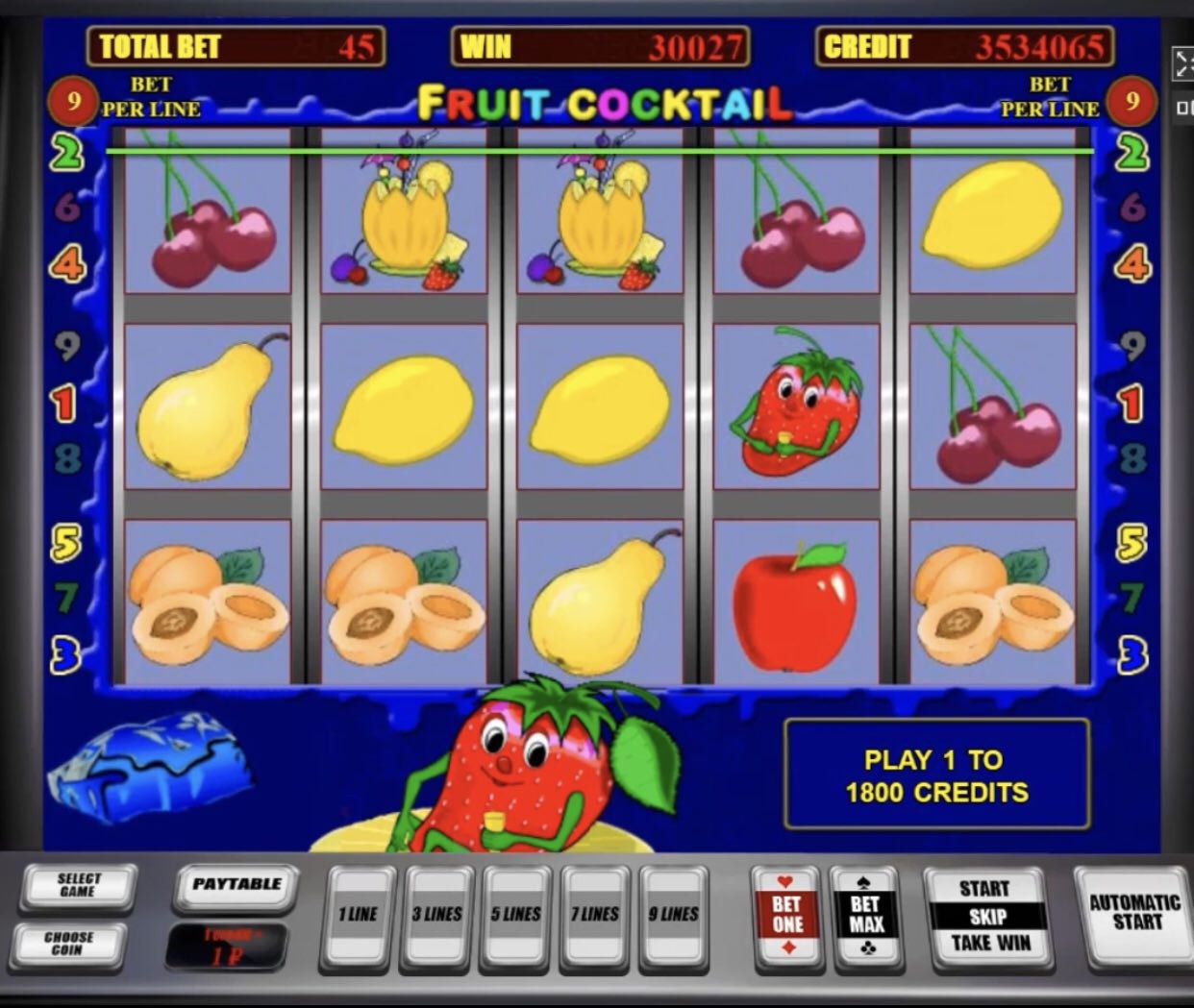 Секреты игровых автоматов fruit cocktail