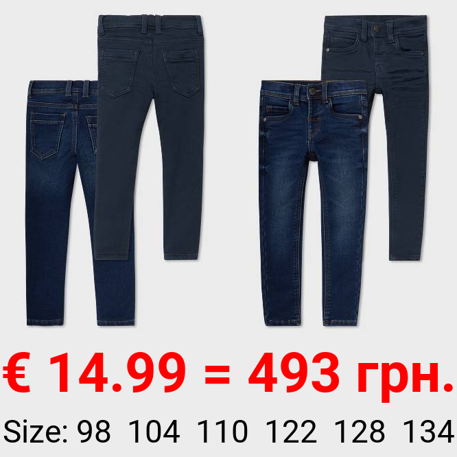 Multipack 2er - Thermojeans und Thermohose - Skinny Fit