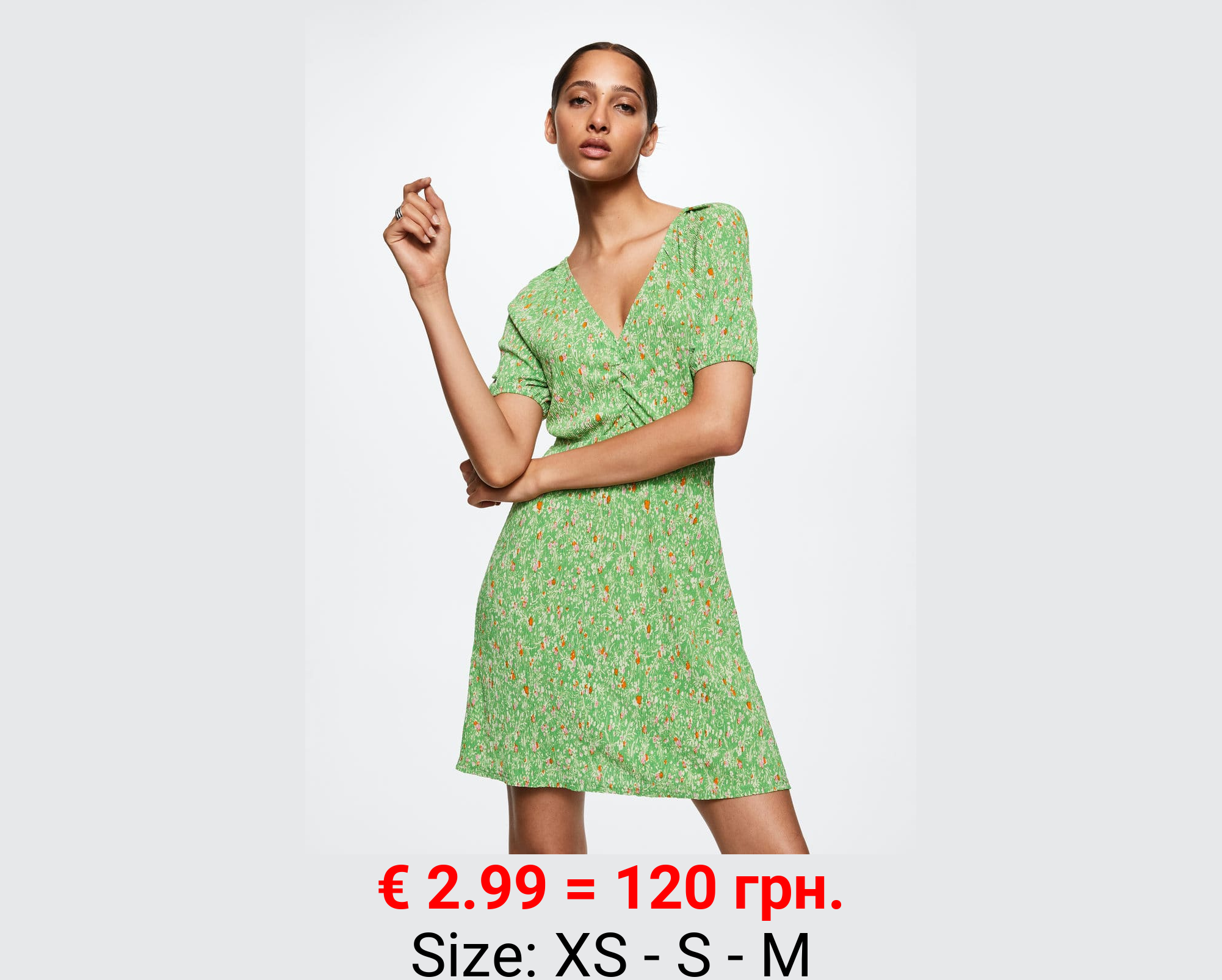 Vestido estampado floral