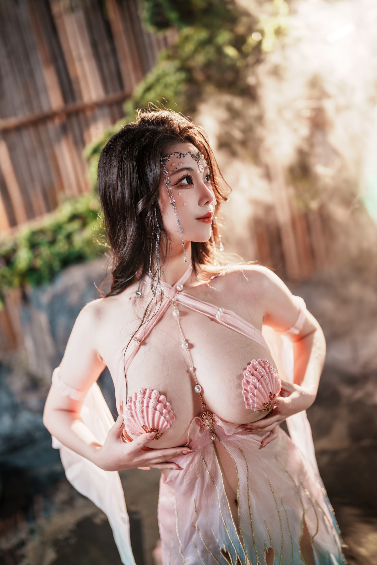 Cosplay 蜜汁猫裘 美人鱼 50