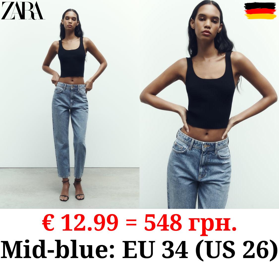Z1975 DENIM MOM-FIT HIGH-WAIST JEANS