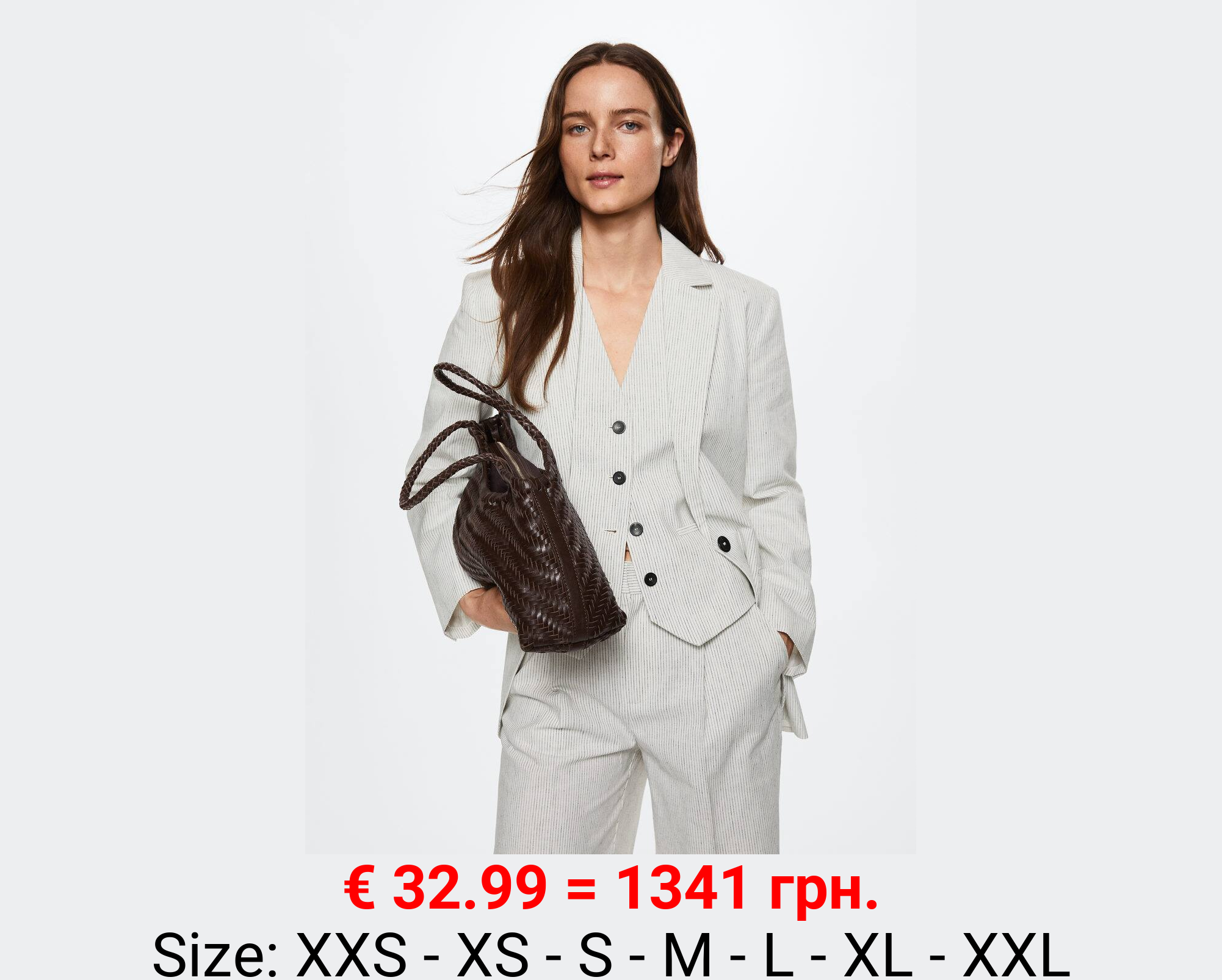 Americana traje rayas