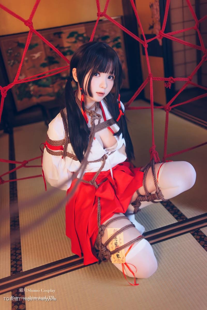 [Cos]霜月shimo - 巫女捆绑 [24P] 21