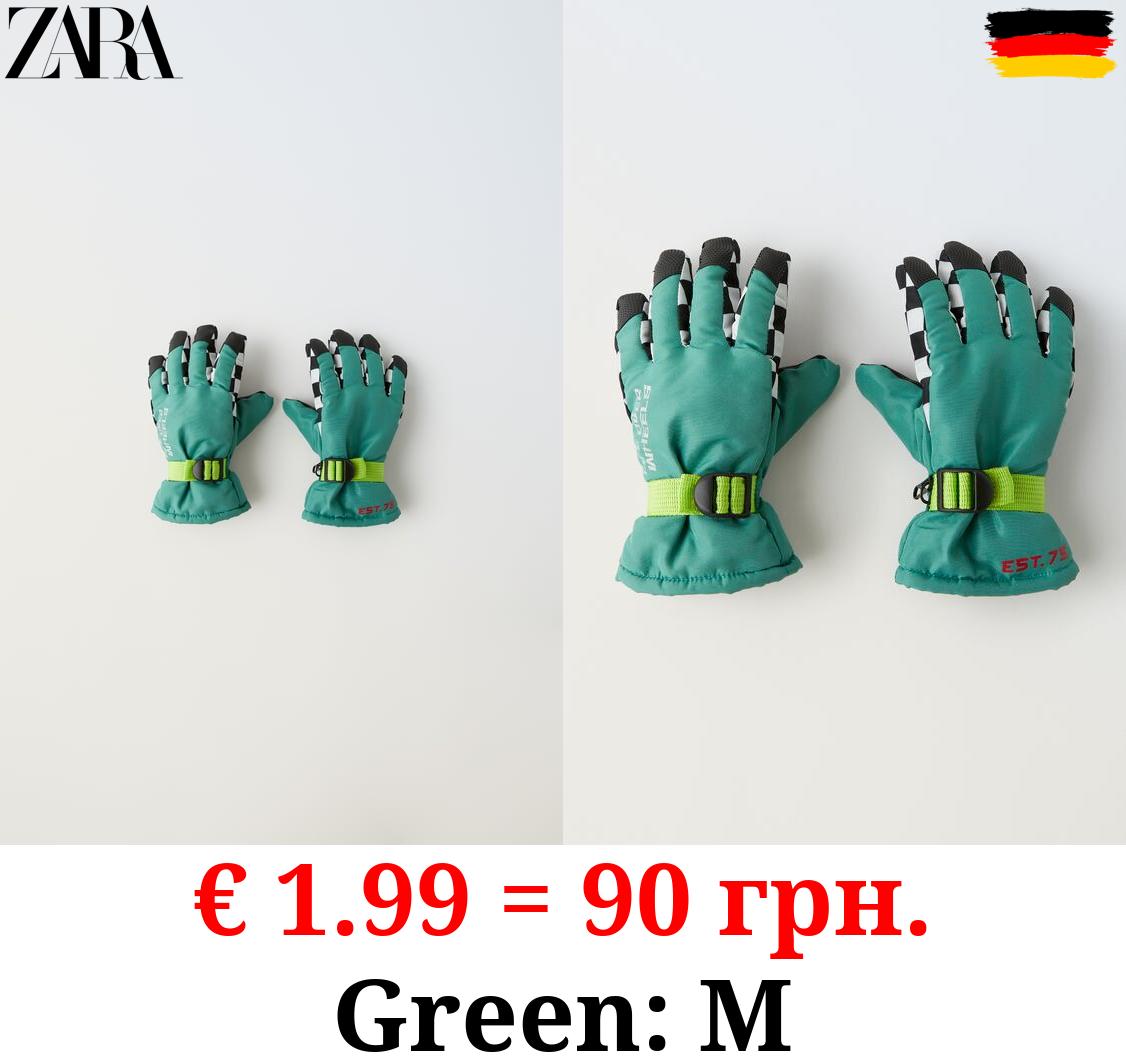 RACE DRIVER COSTUME GLOVES