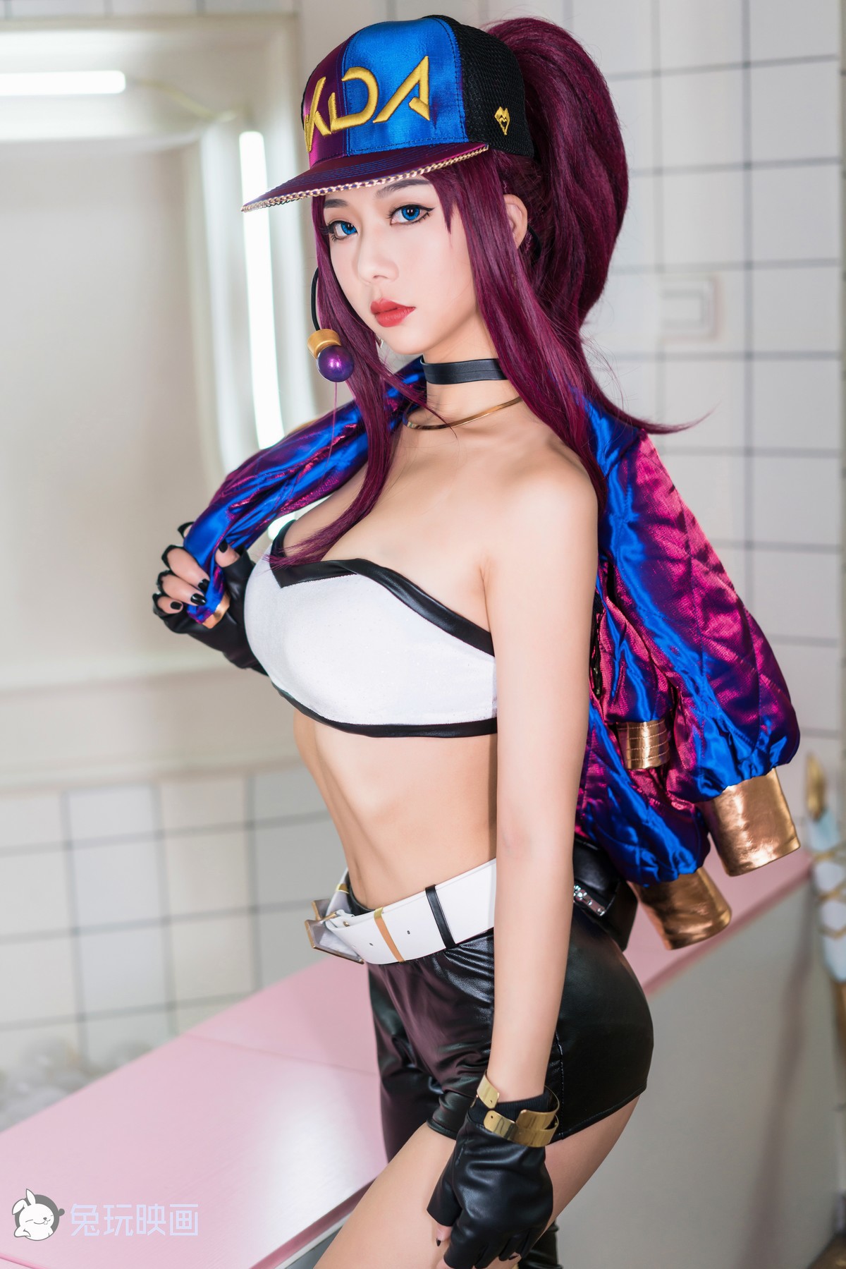 Cosplay 兔玩映画 KDA阿卡丽 1