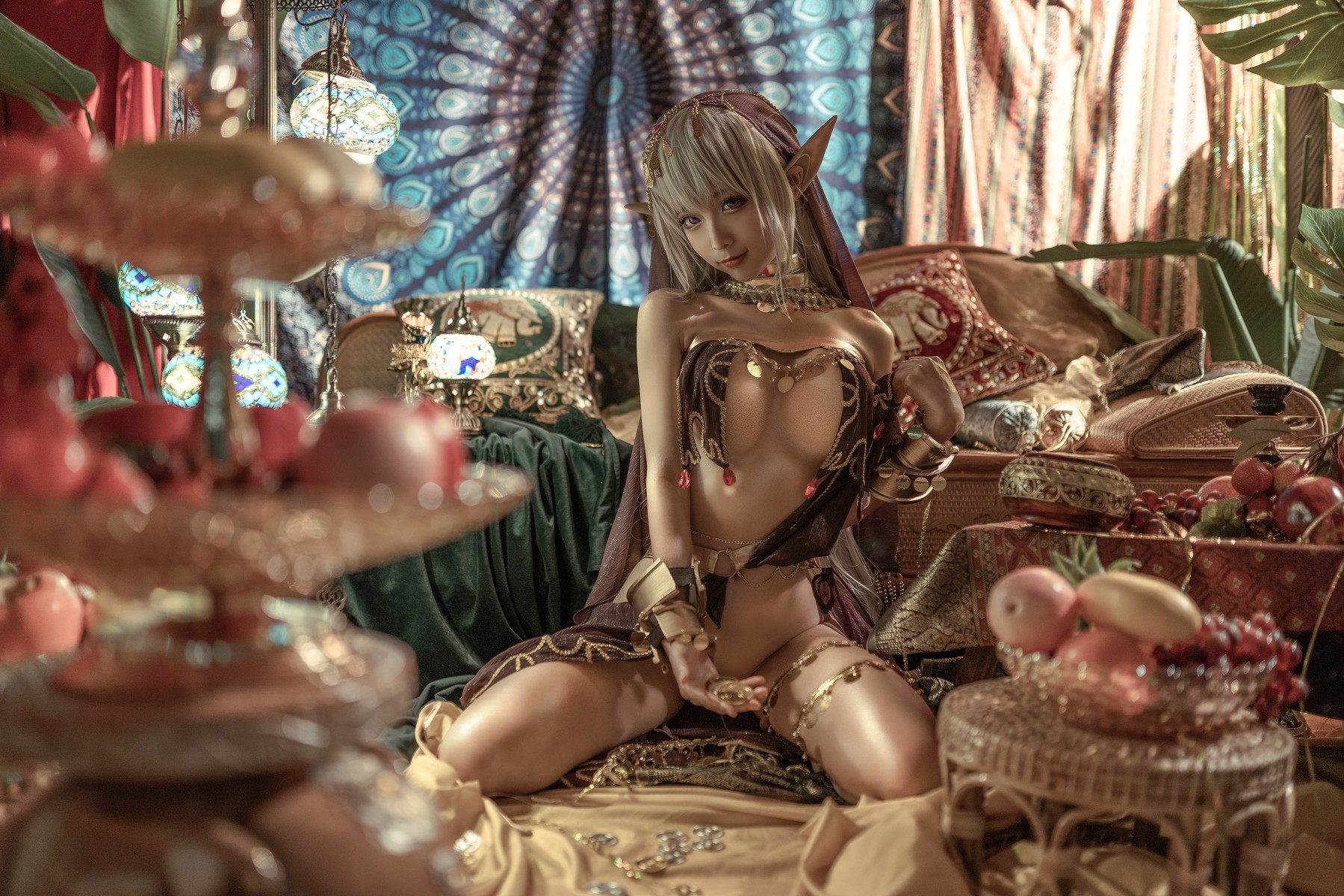 蠢沫沫 Cosplay 黑兽 黒獣 [クロイヌ] ～気高き聖女は白濁に染まる～ 1