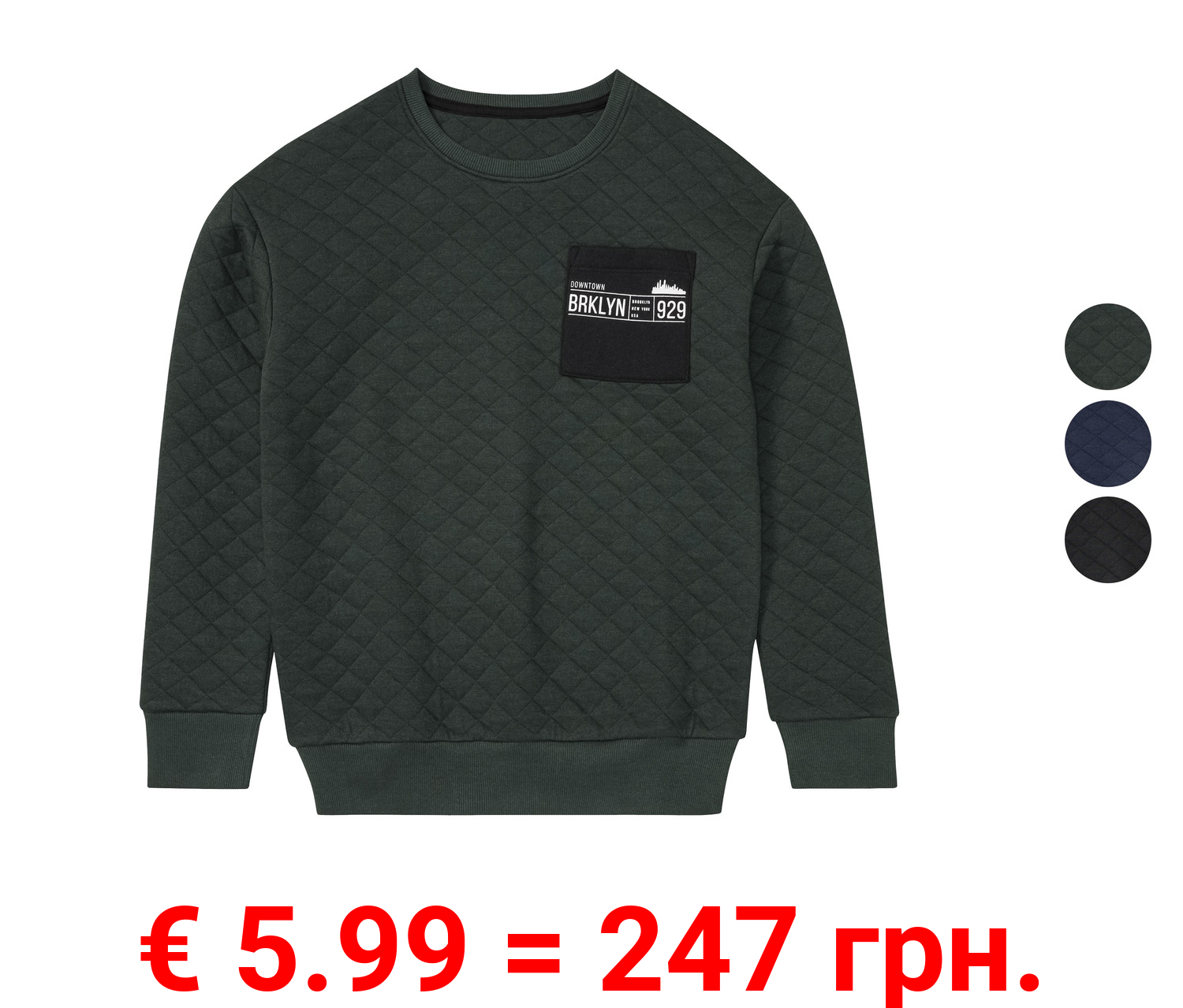 pepperts!® Kinder Jungen Sweatpullover mit Baumwolle