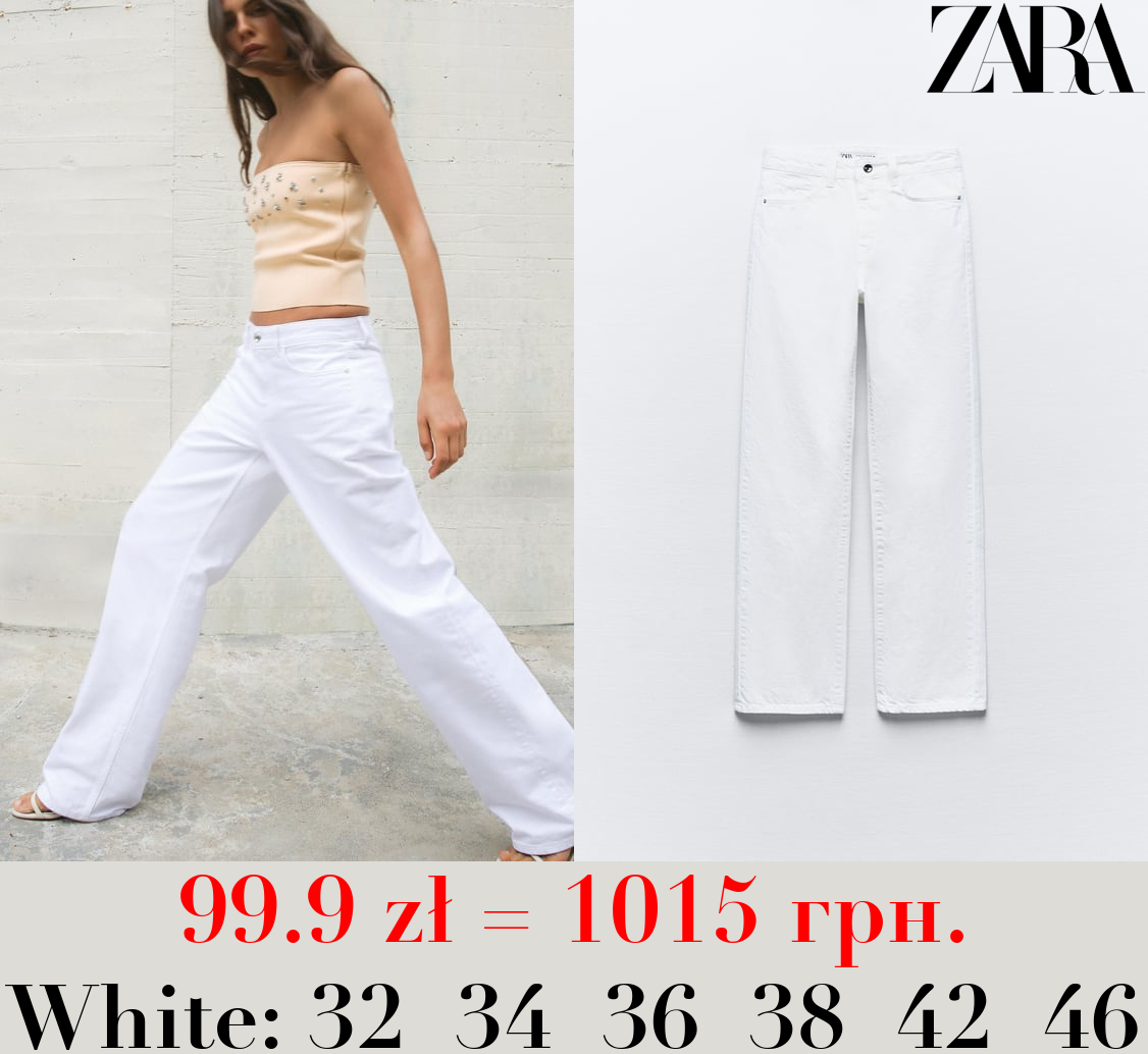 Z1975 REGULAR LEG HIGH-WAIST LONG LENGTH JEANS