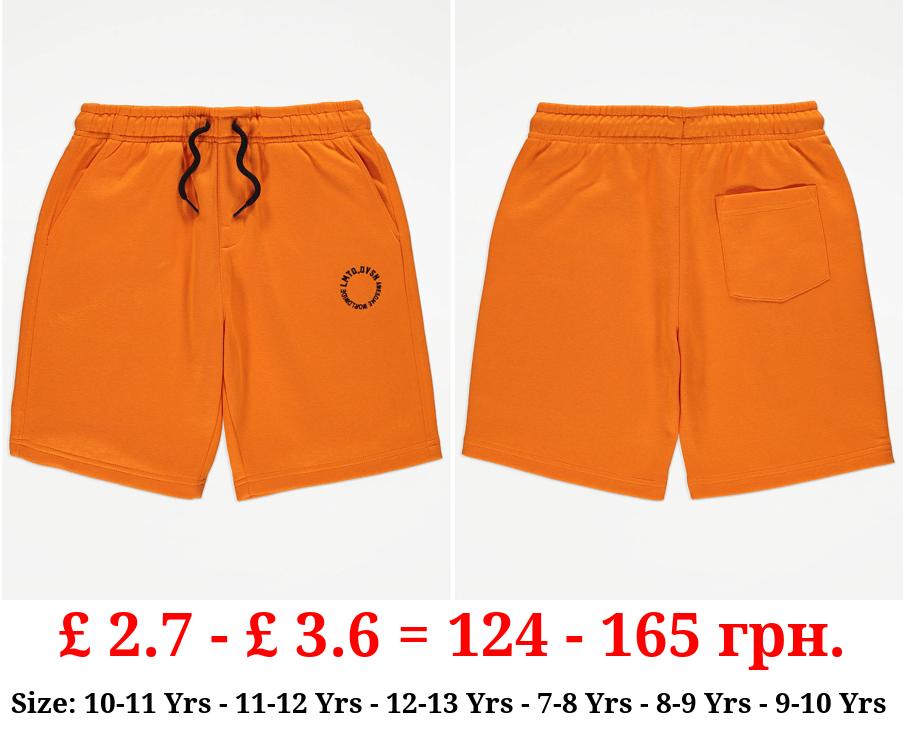 Bright Orange Limited Division Jersey Shorts