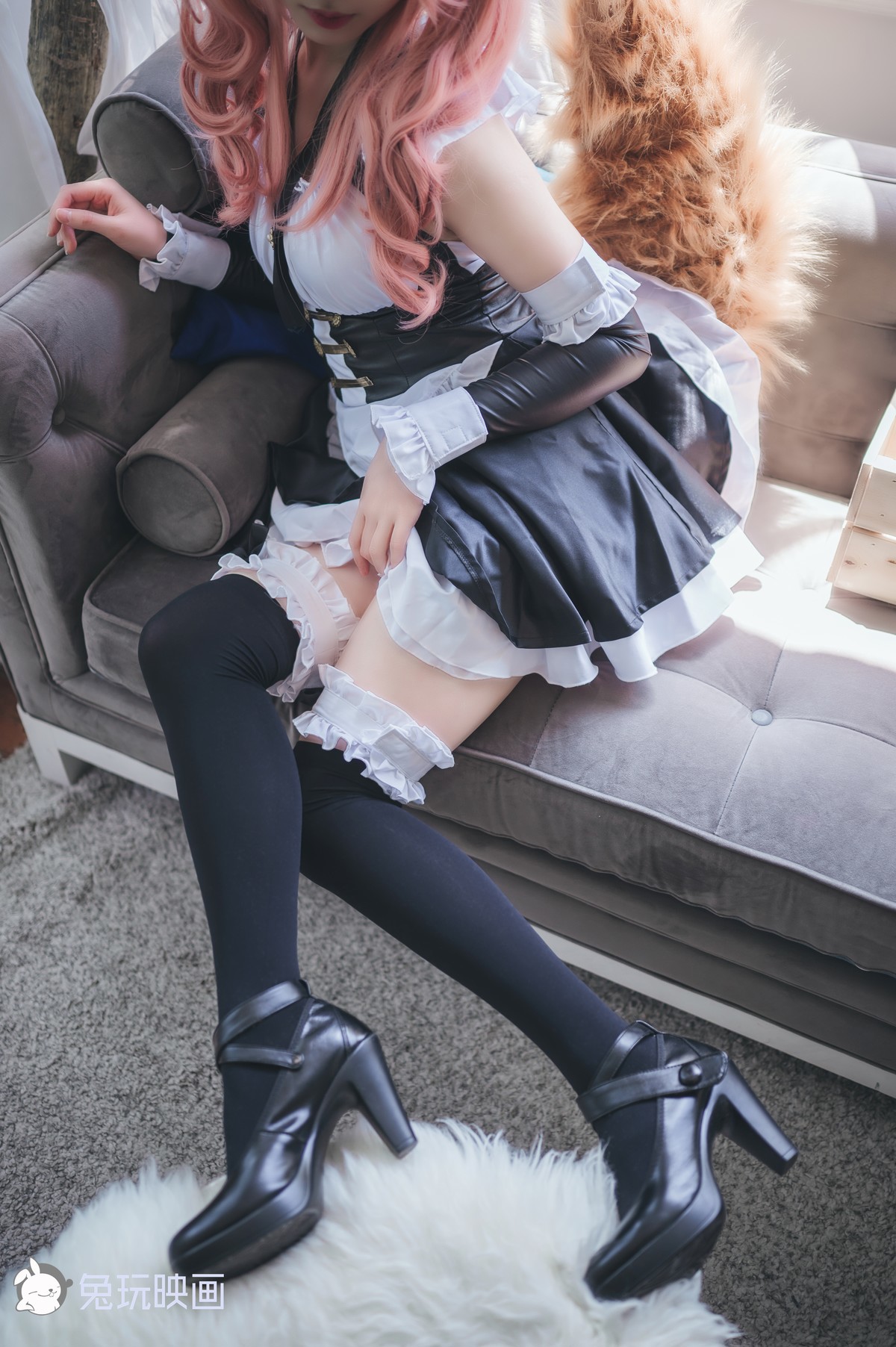 Cosplay 兔玩映画 女仆玉藻前 21