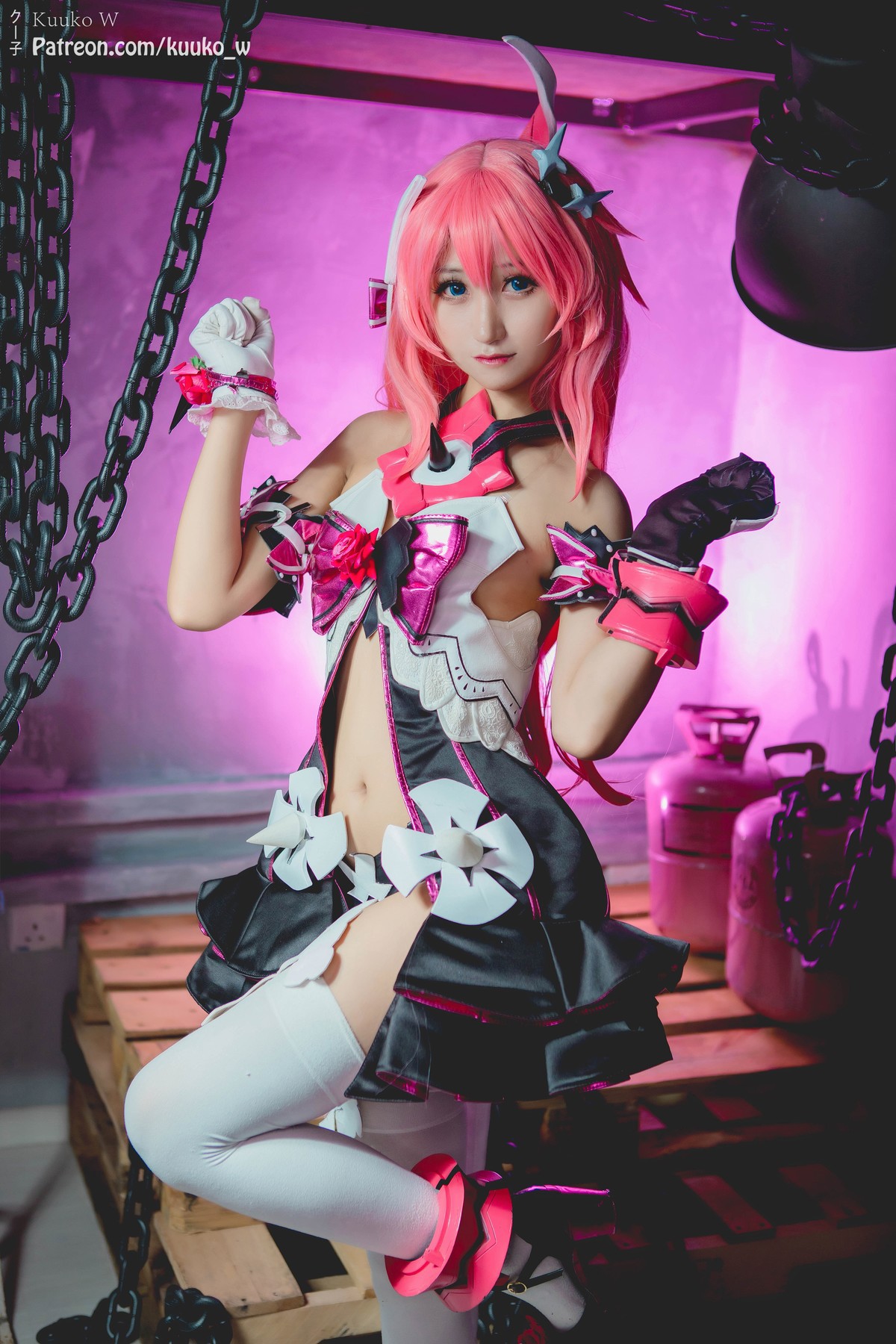 Cosplay KuukoW クー子 Rosalia-Honkai Impact 18