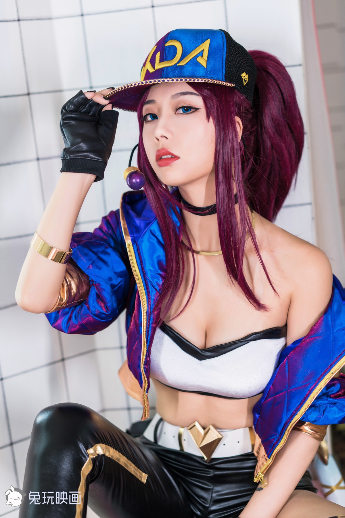 Cosplay 兔玩映画 KDA阿卡丽 22