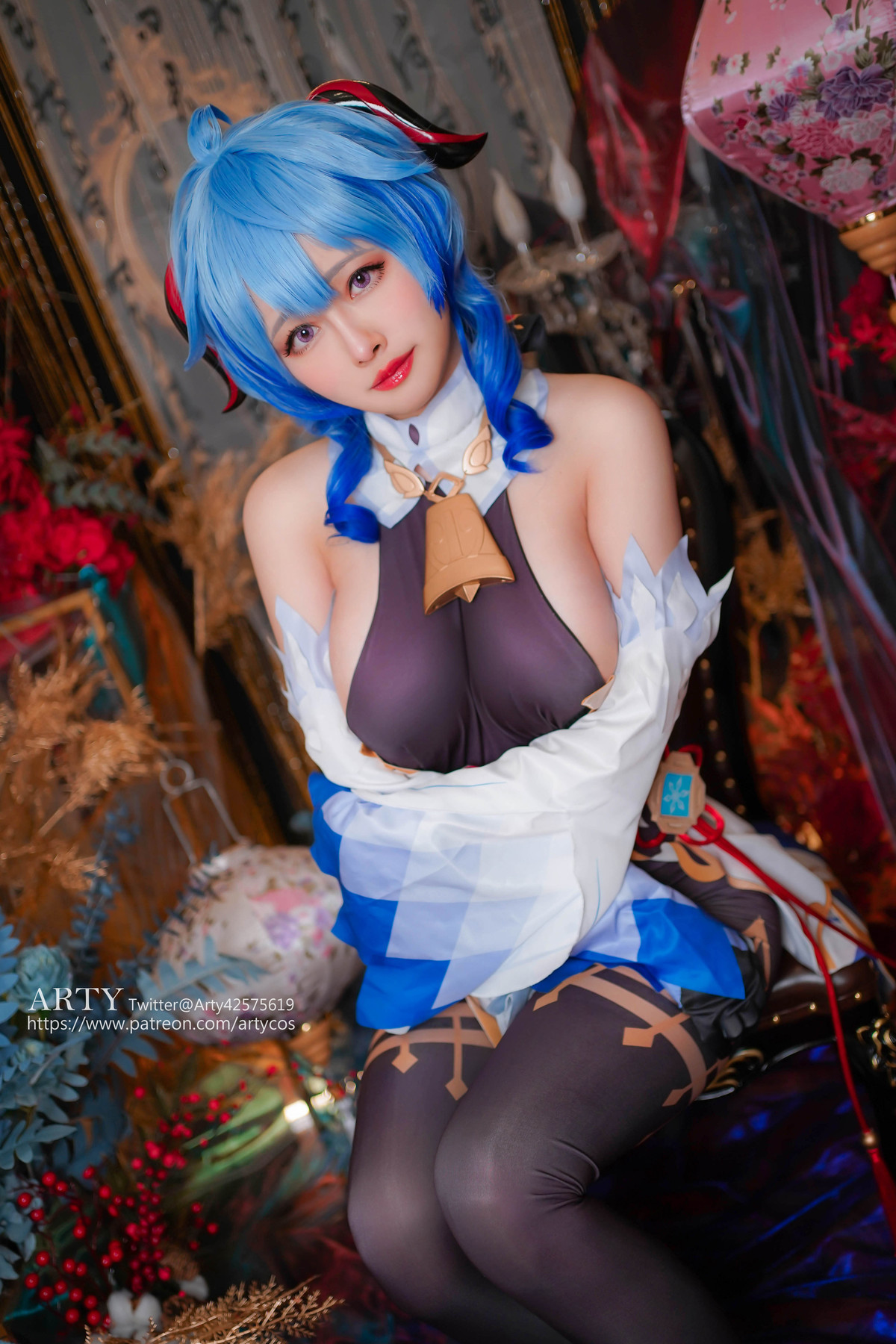Arty亞緹 Cosplay 甘雨 Ganyu 13