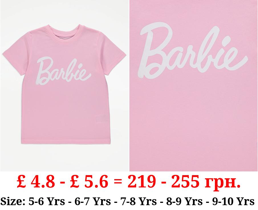 Barbie Pink Slogan T-Shirt