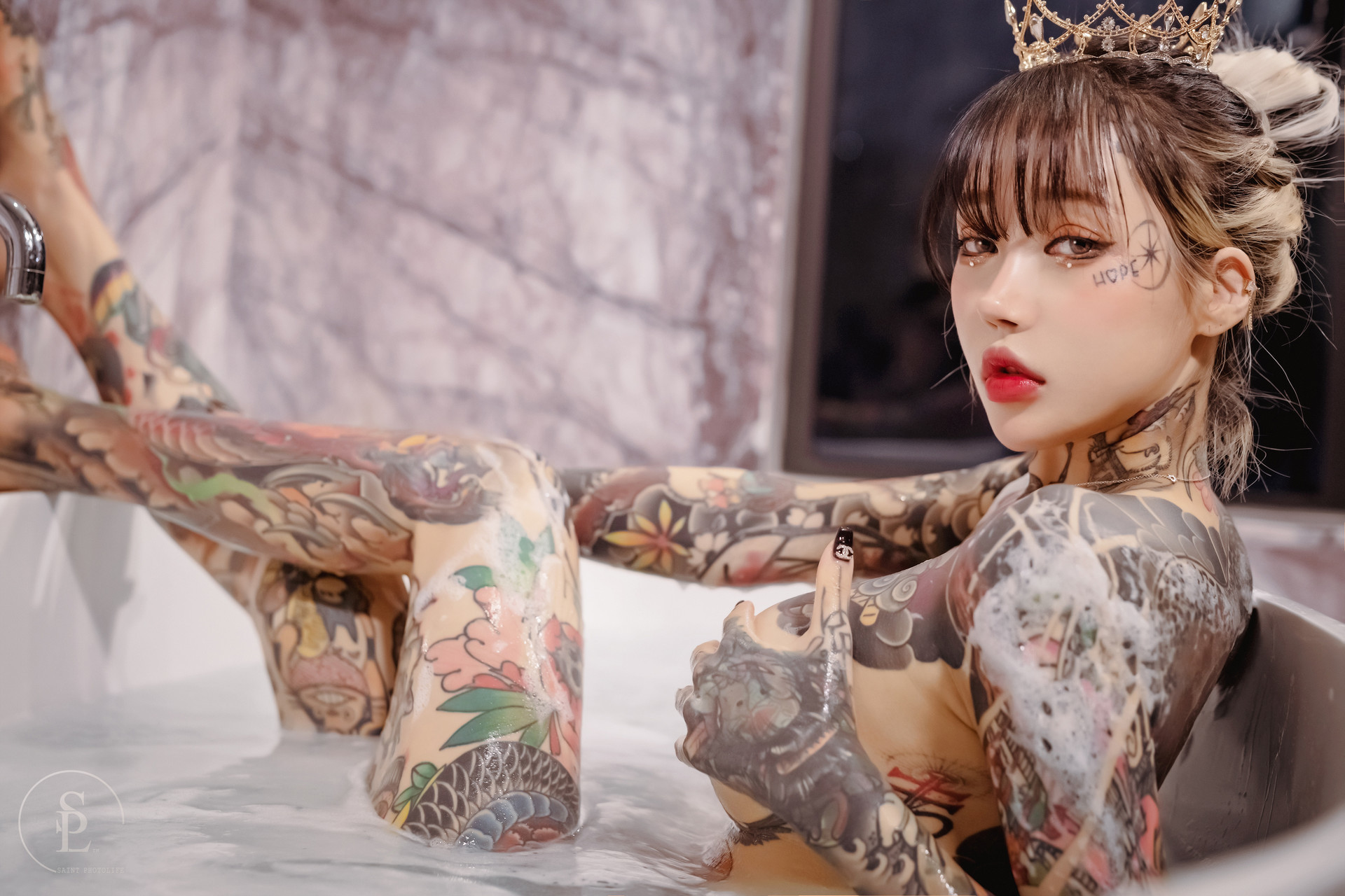 YoKo 요코, [SAINT Photolife] Bubbles 55