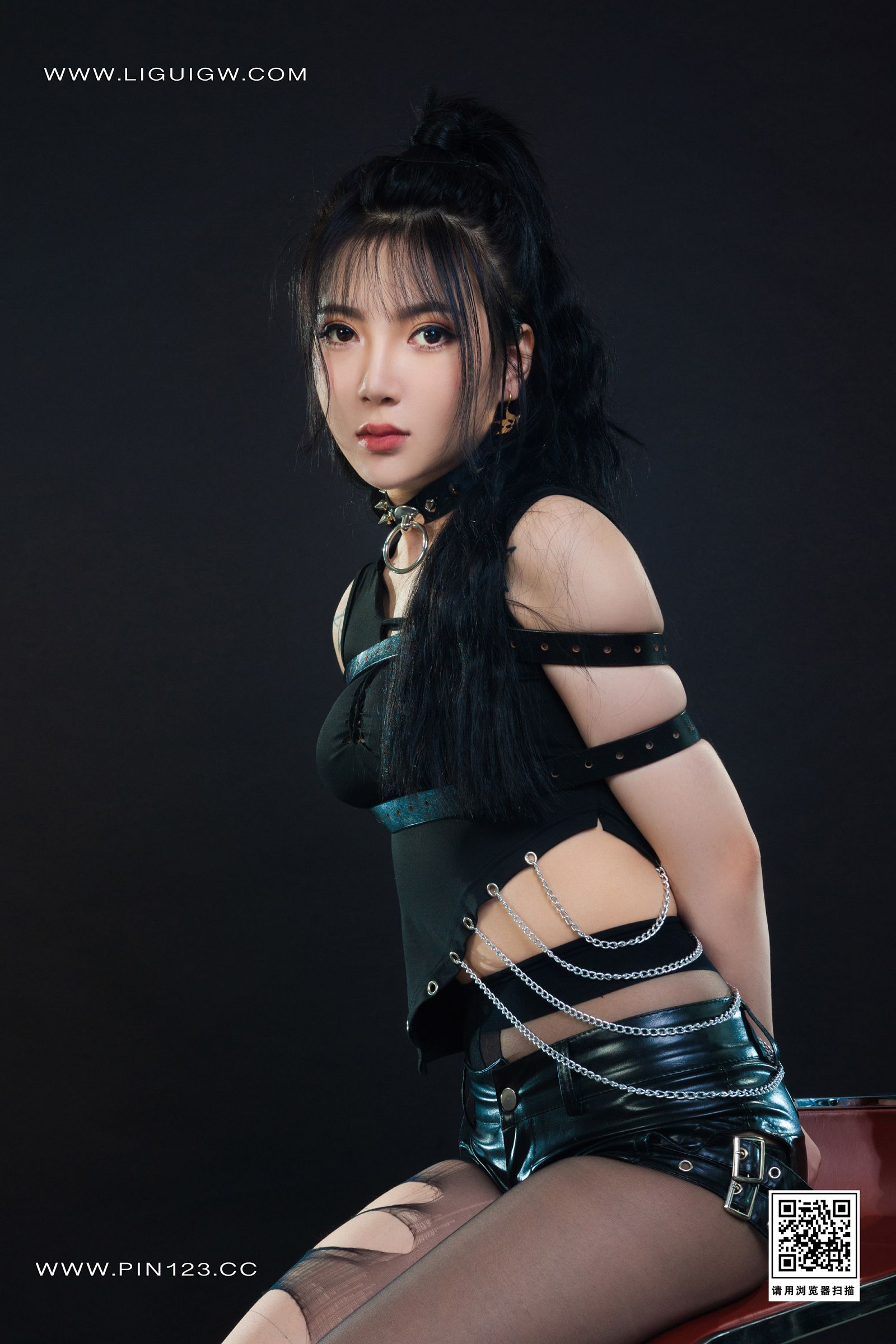 图片[20]-[Ligui丽柜]2023.08.18 撕袜四马 小七-六色网