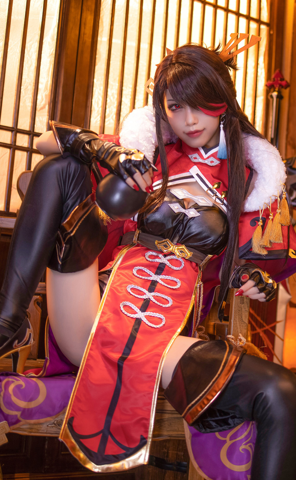 Cosplay 水淼Aqua 北斗凝光 Set.01 4