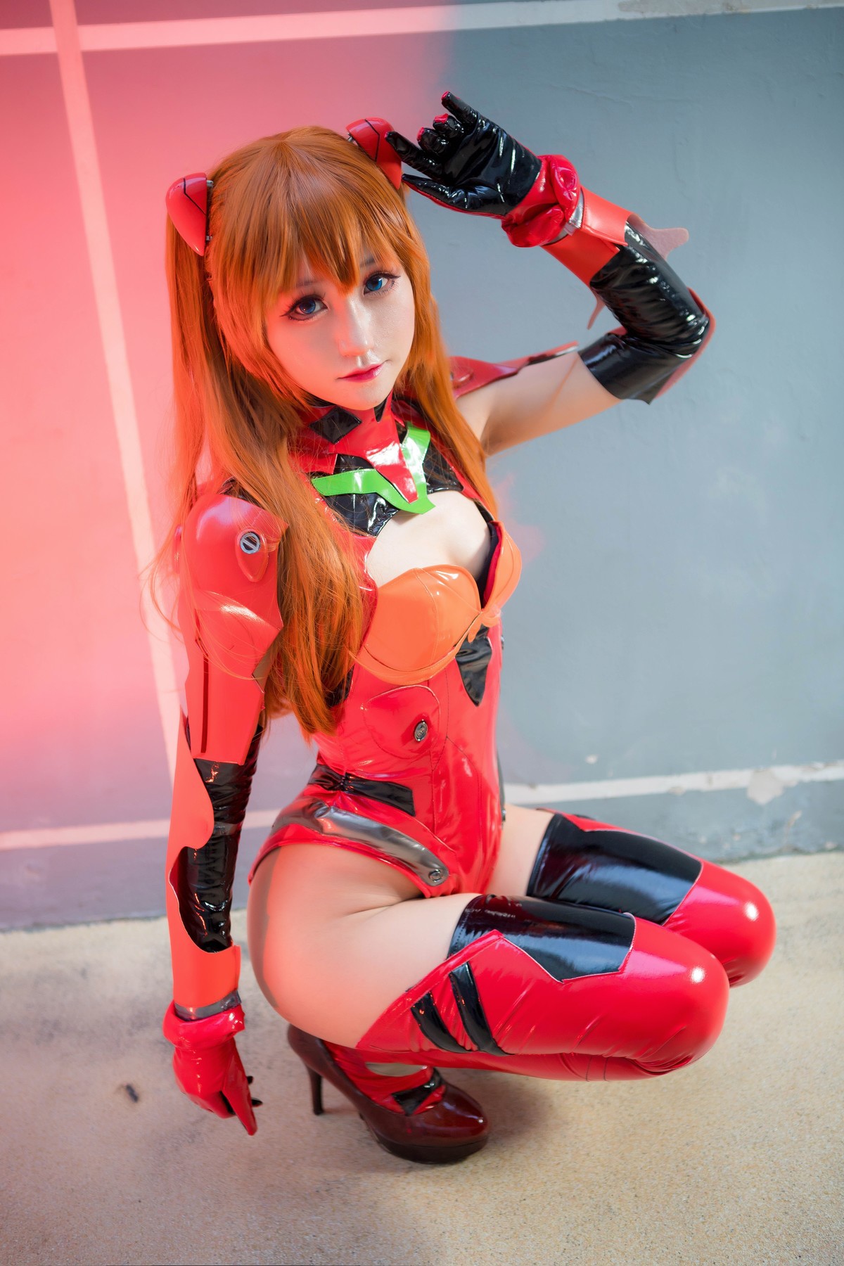 Cosplay KuukoW クー子 式波・アスカ・ラングレー 15