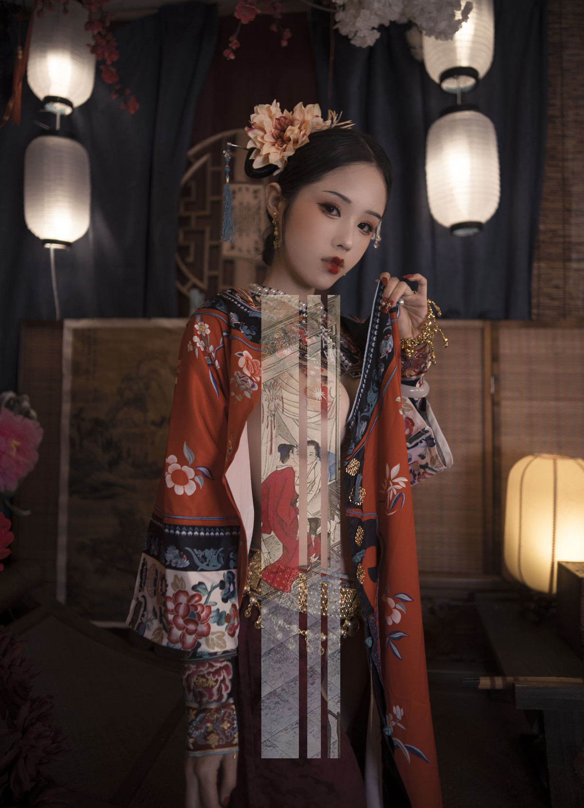 Cosplay 钛合金大粑粑 满清服饰 8