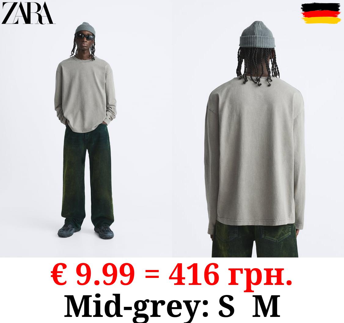 FADED LONG SLEEVE TOP