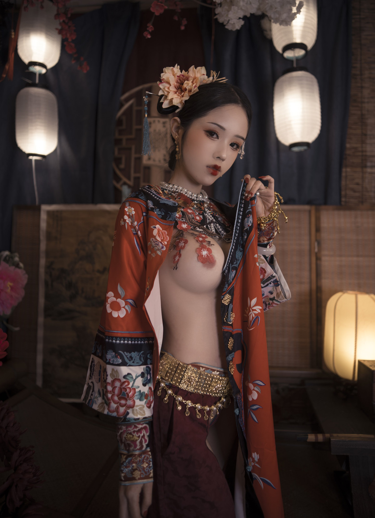 Cosplay 钛合金大粑粑 满清服饰 7