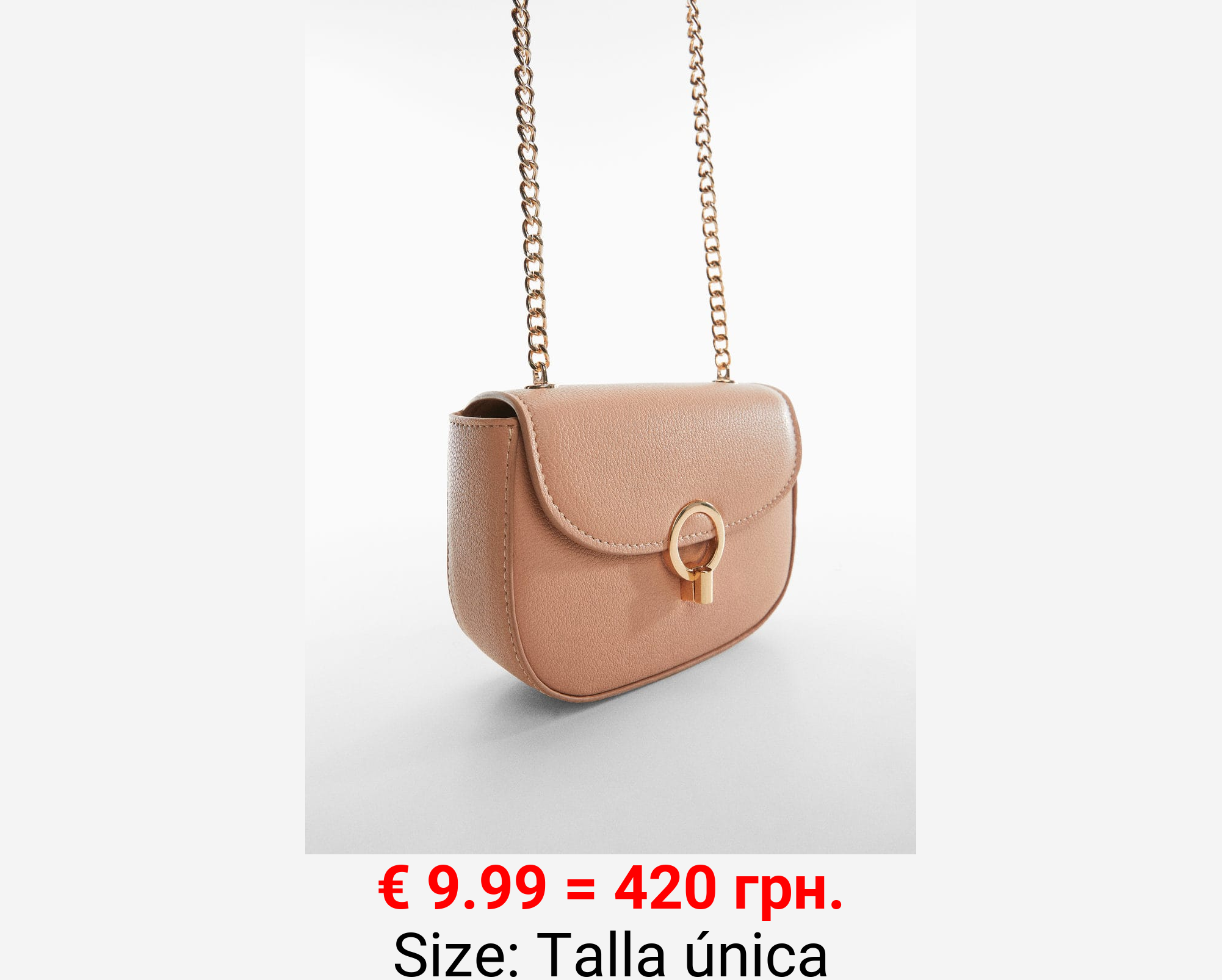 Bolso solapa cadena