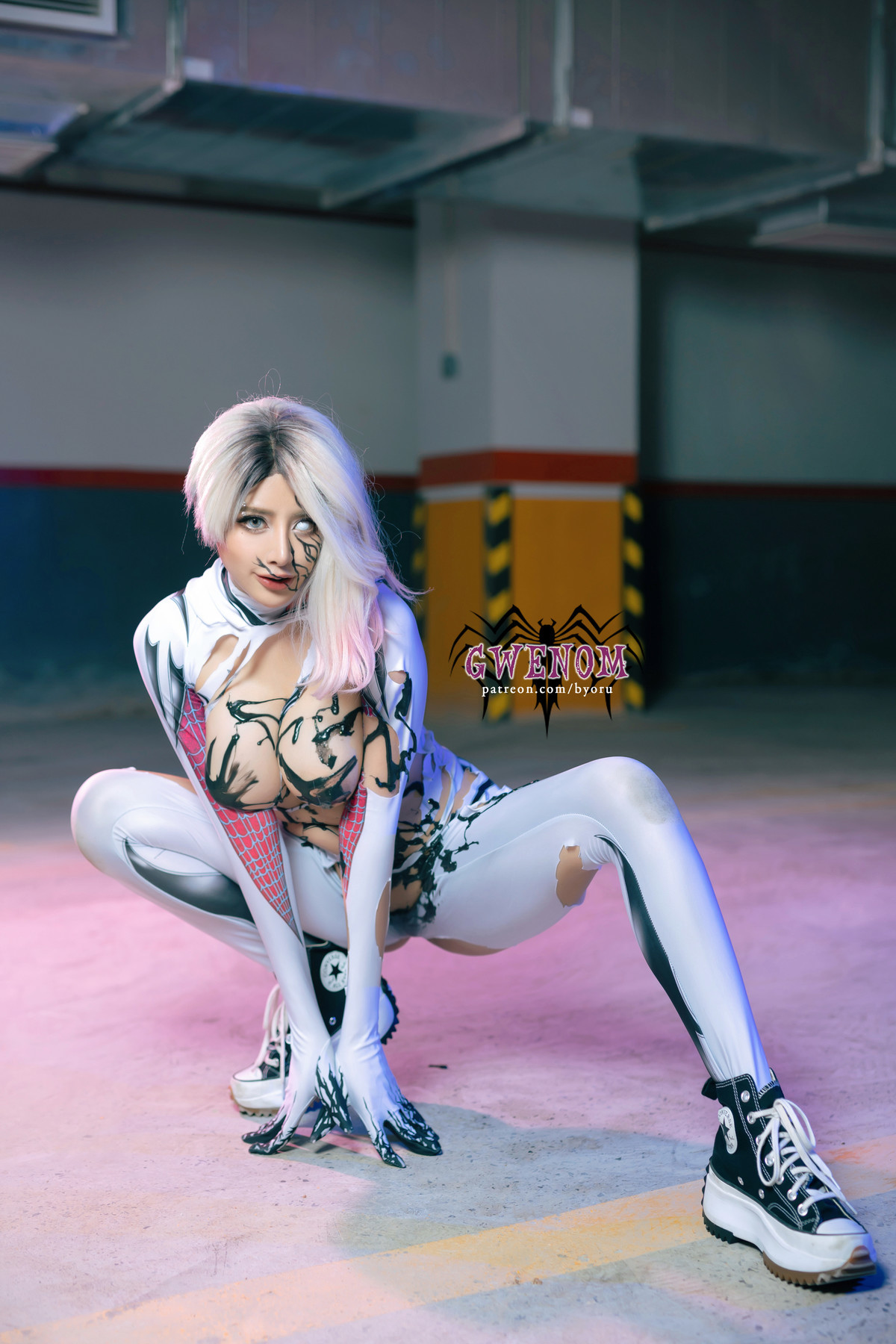 Cosplay 日本性感萝莉Byoru Anti Gwenom 34