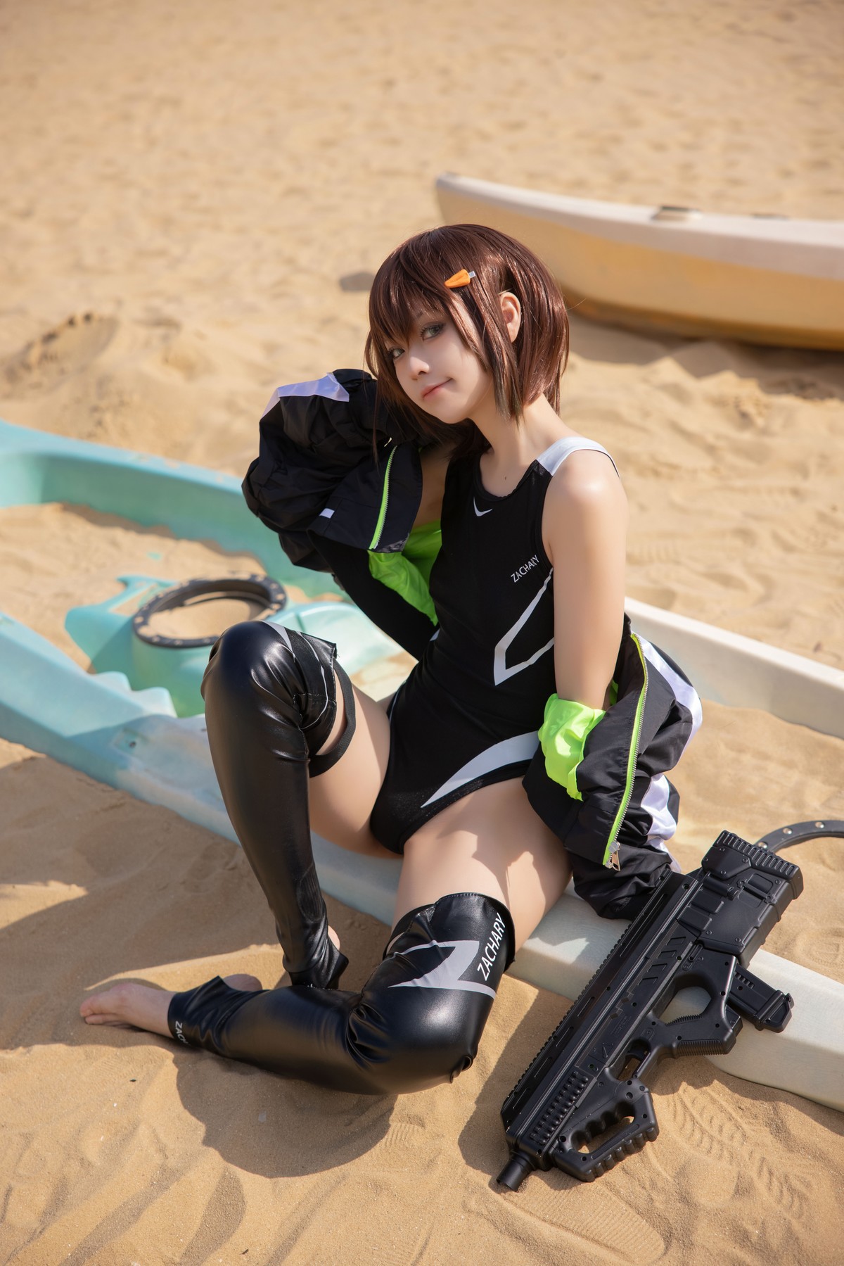Cosplay G44不会受伤 水泳部的部長 6