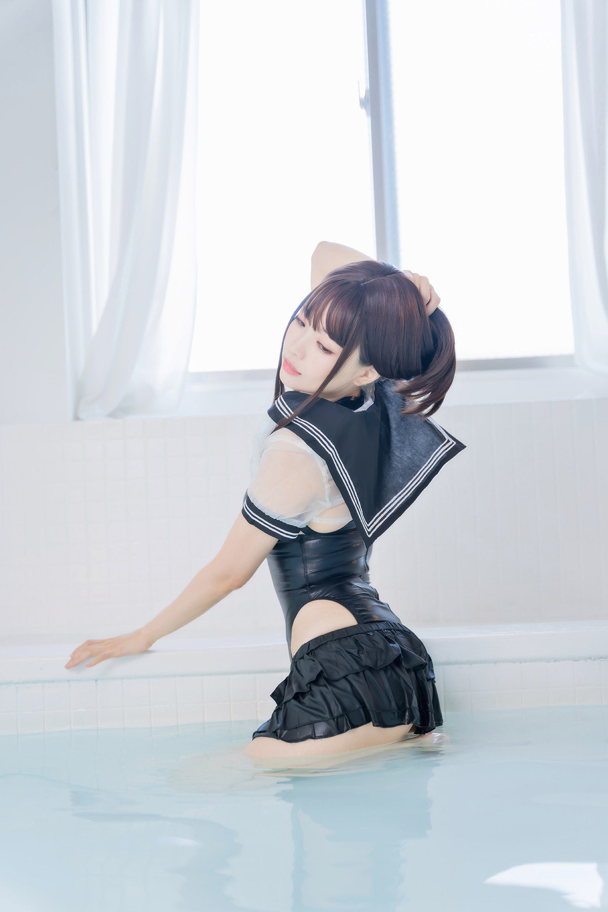 Cosplay ElyEE子 Racing Swimsuit 競泳水手服 Set.01 29