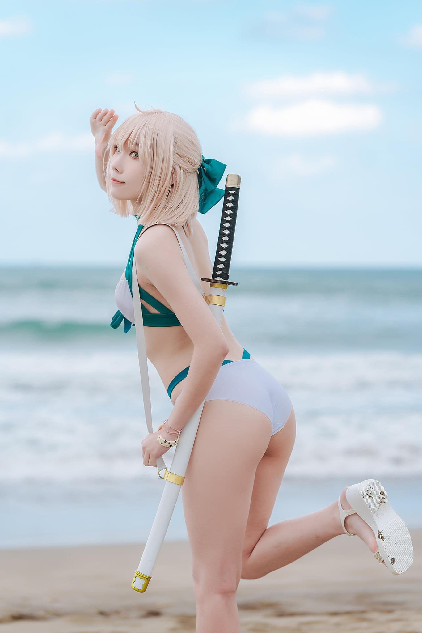 麵Mian Cosplay 沖田総司Okita Souji 2