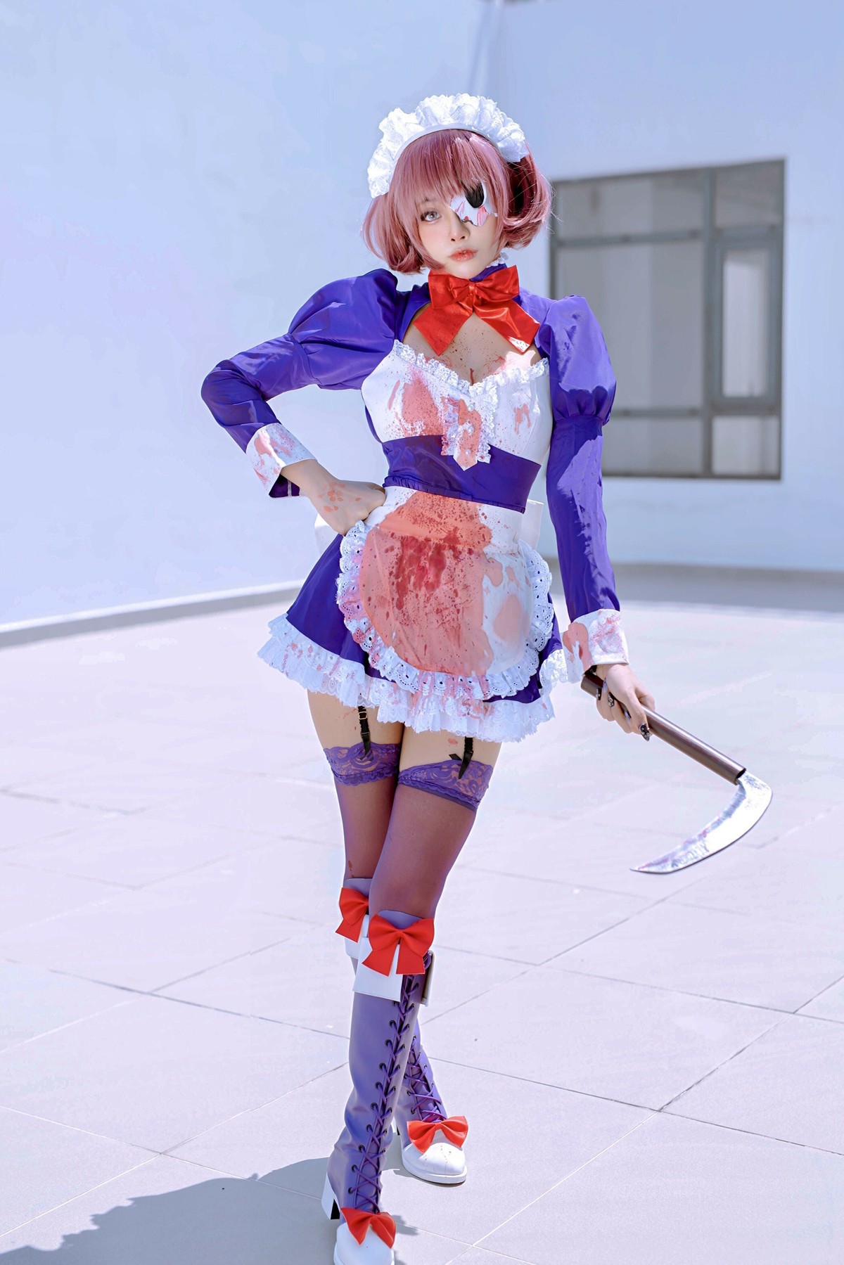 萝莉Byoru Cosplay メイド仮面 Maid Mask 5