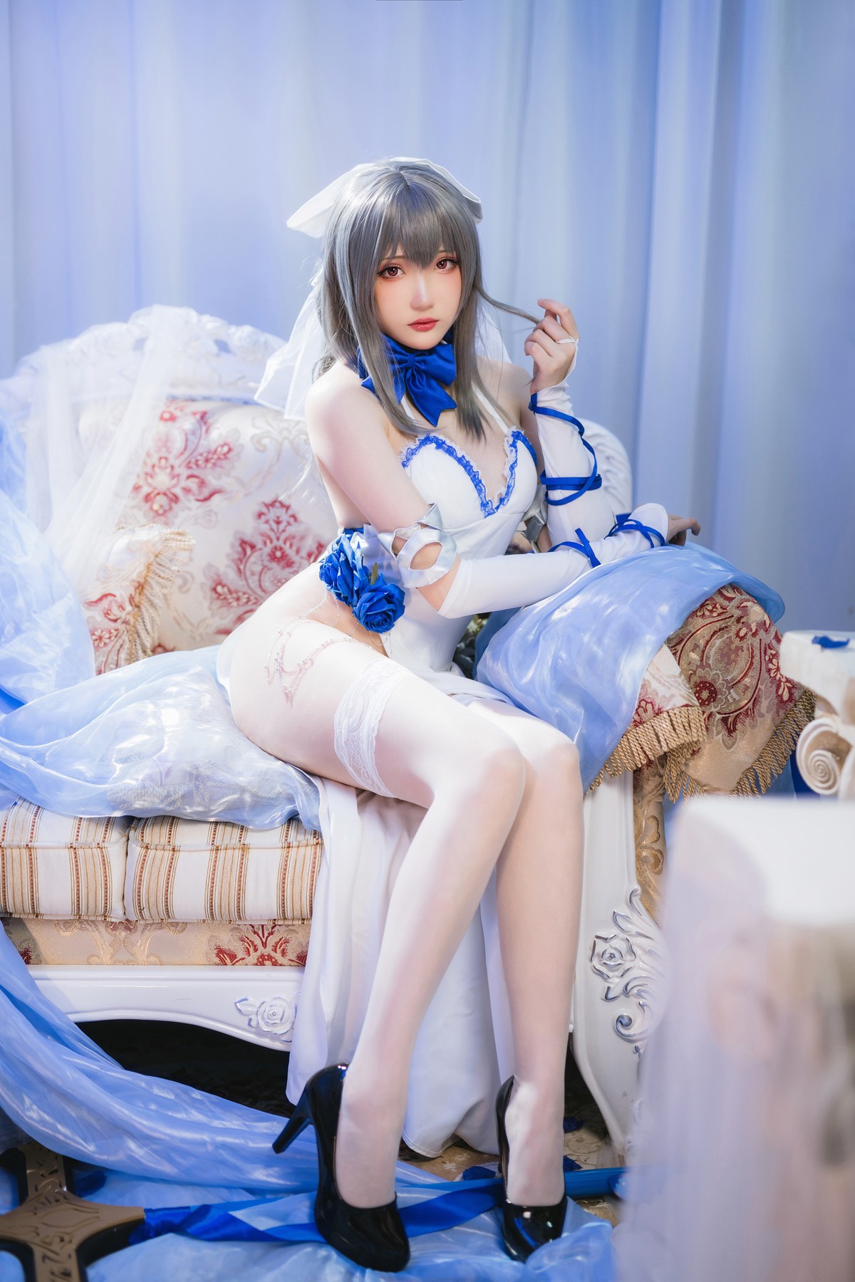 瓜希酱 Cosplay 路易九世礼服 1