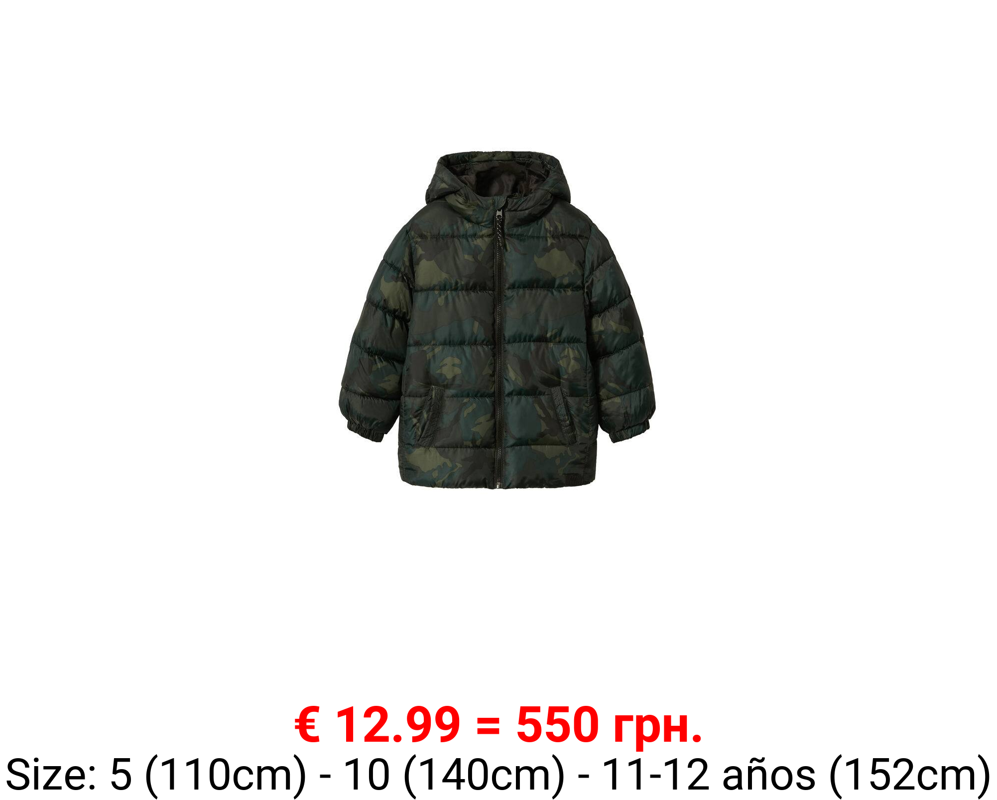 Anorak acolchado capucha