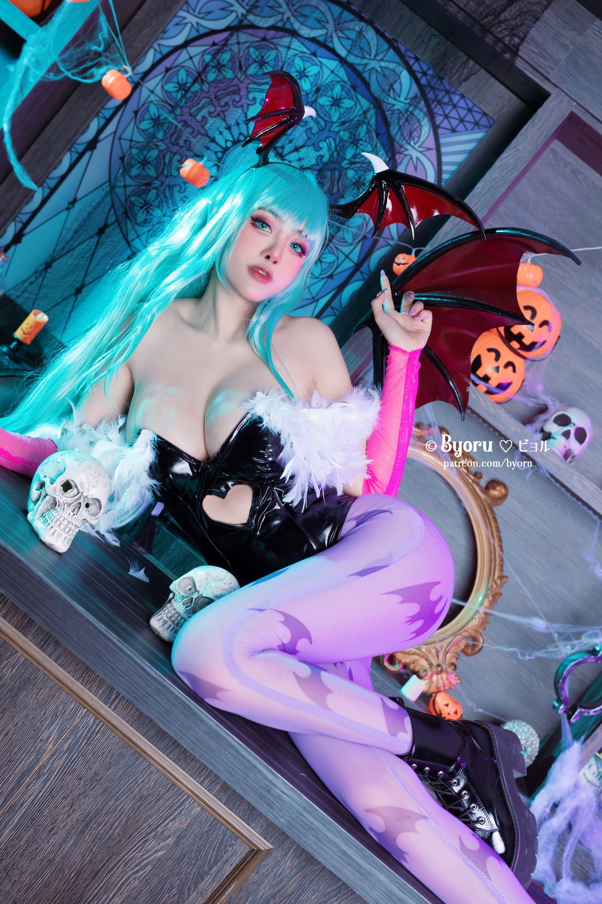 Cosplay 萝莉Byoru Morrigan 15