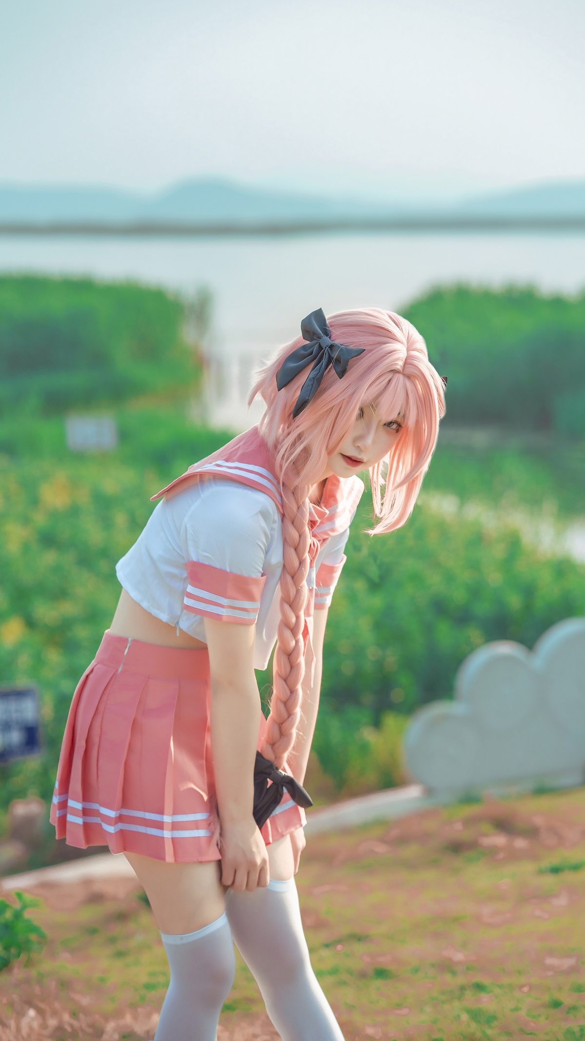 Cosplay 海藻酸钠 阿福jk 阿福泳装 Ray 1