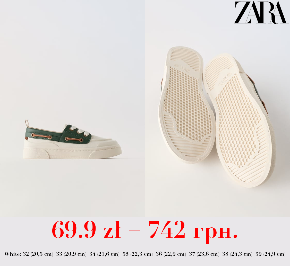 SPORTY DECK SHOES