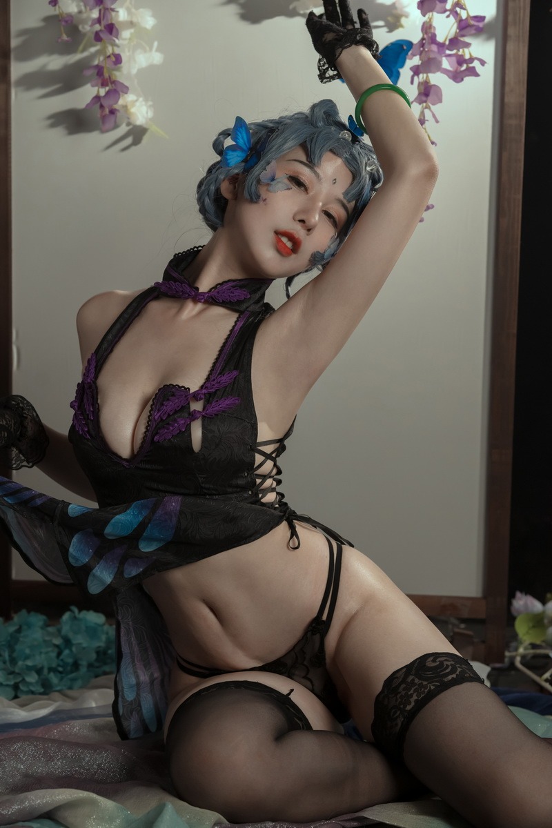 [Cos]云溪溪 - 奶桃蝴蝶 [50P] 23